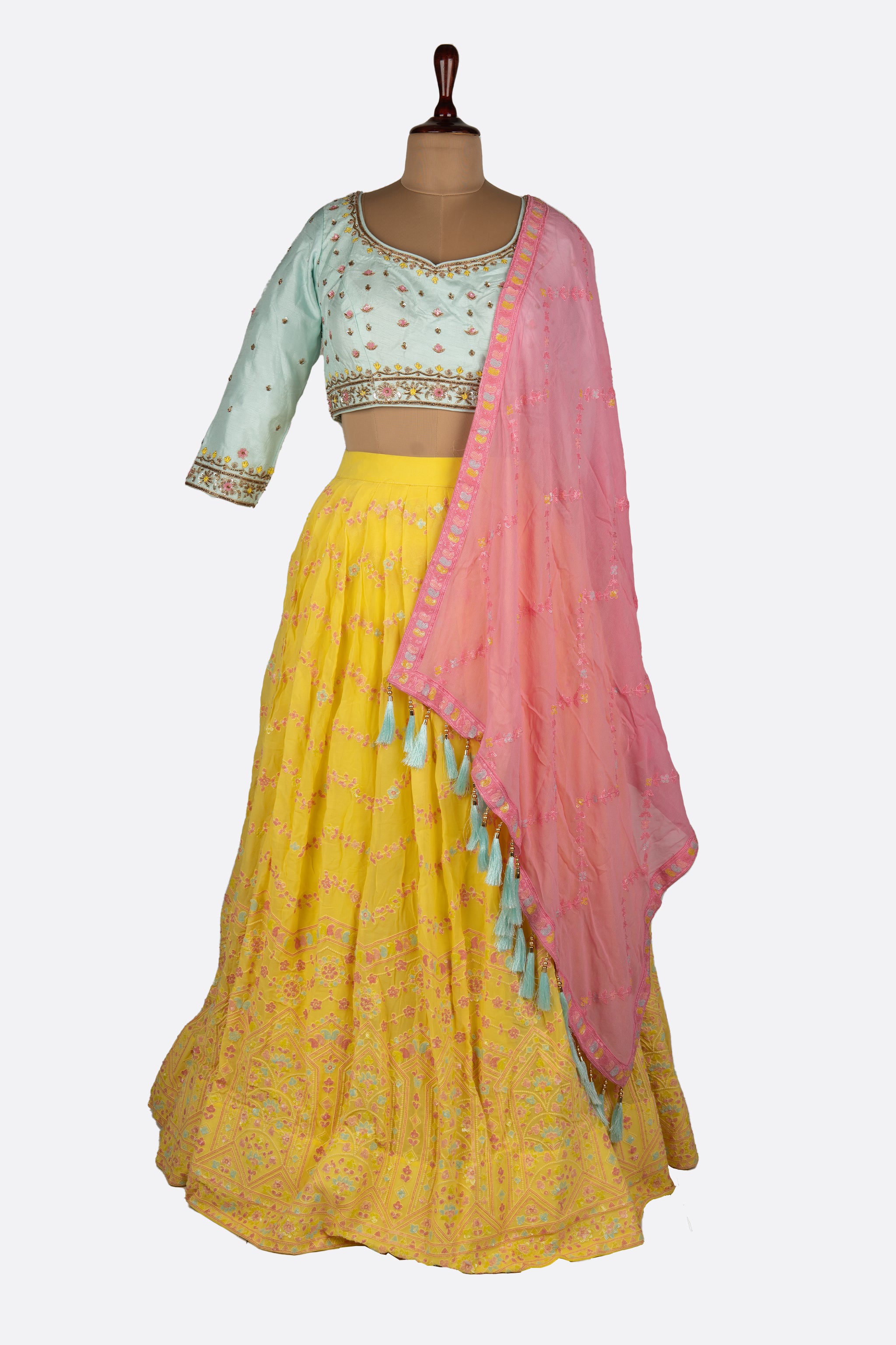 Multicolor Lehenga ES0603