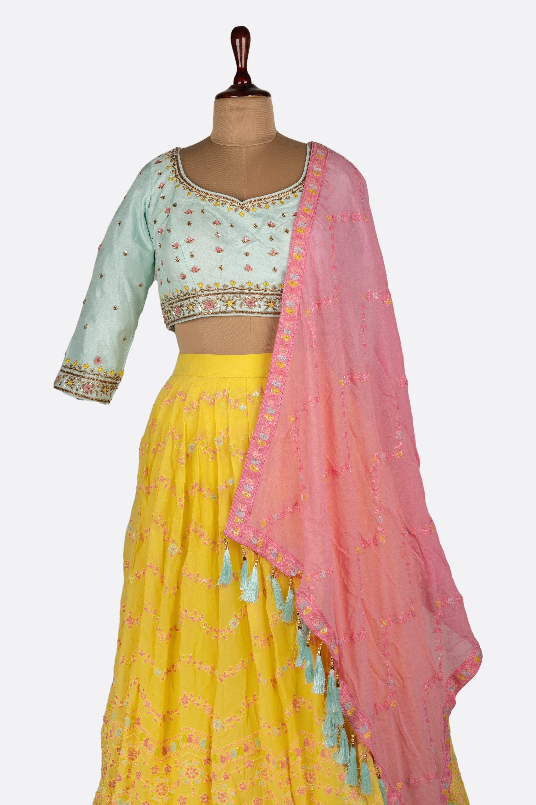 Multicolor Lehenga ES0603