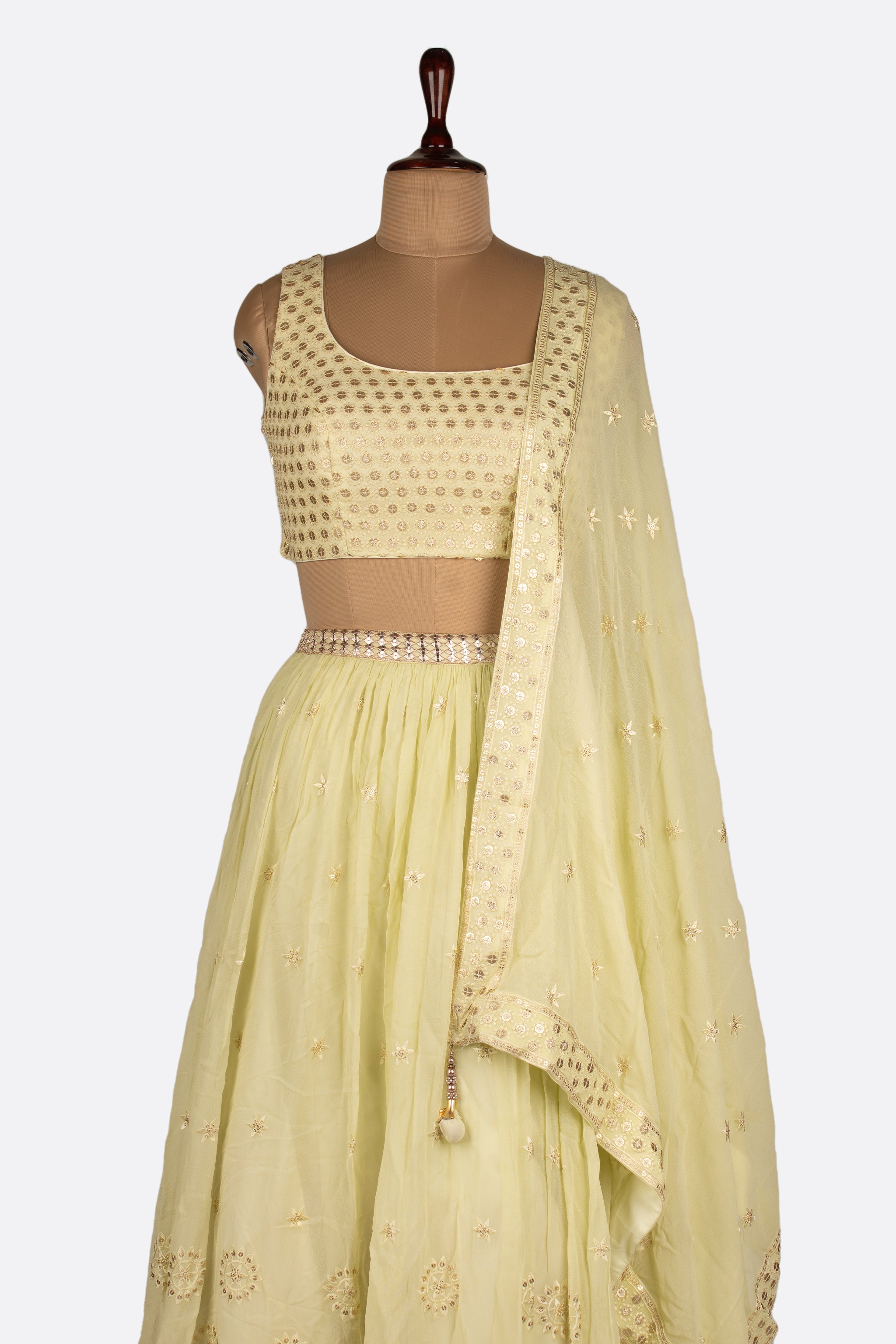 Light Green Lehenga ES0614