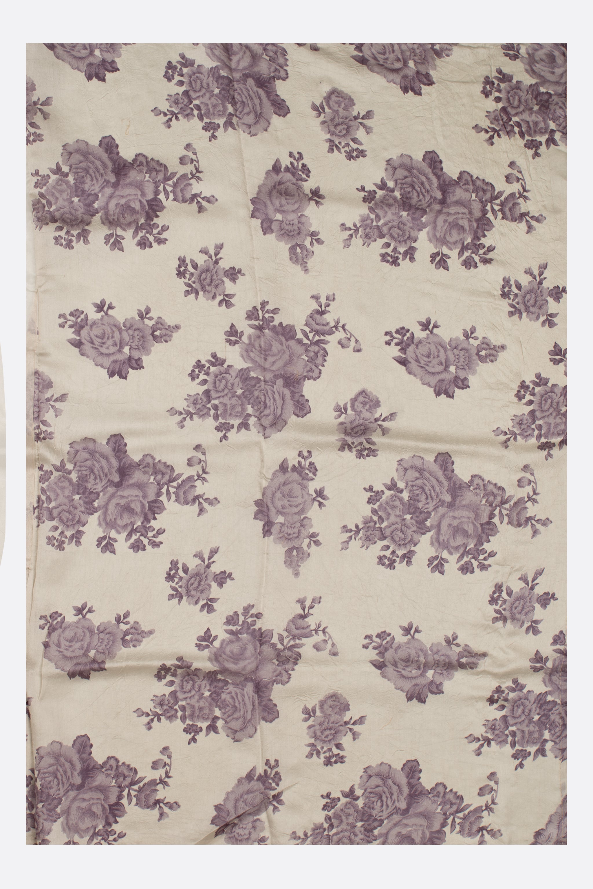 Grey Embroidered Organza Saree F01024