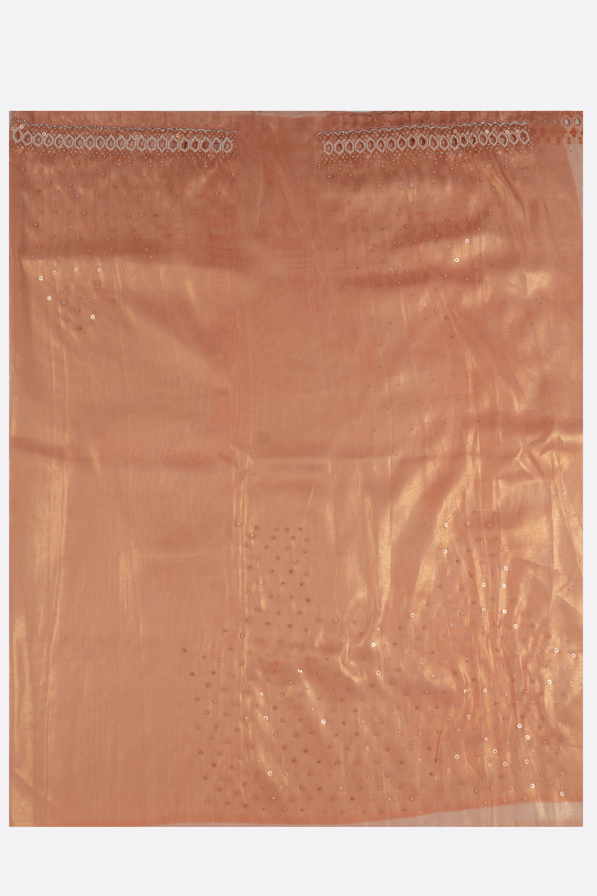 Peach Plain Tissue Kora ES0226