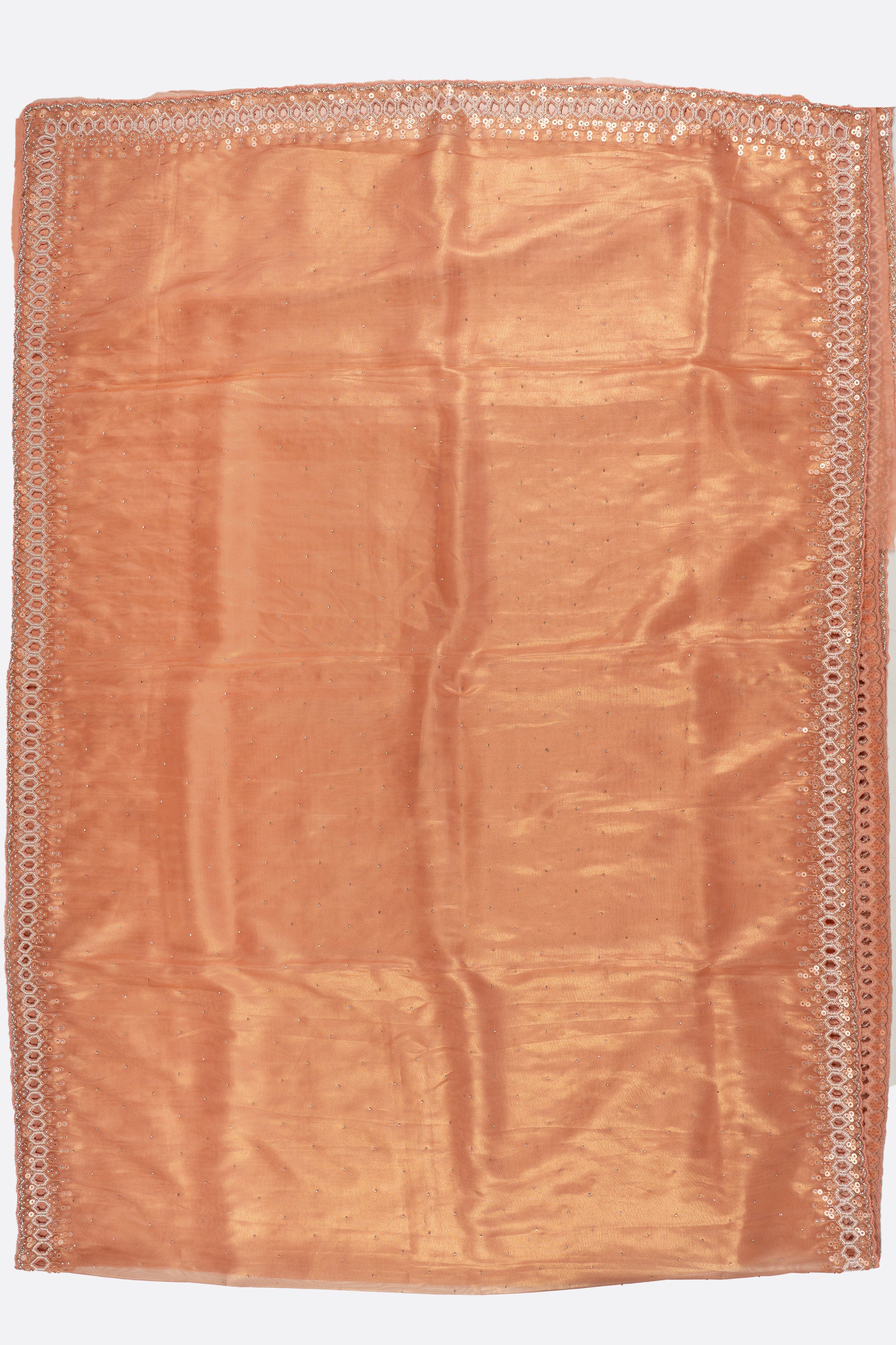 Peach Plain Tissue Kora ES0226