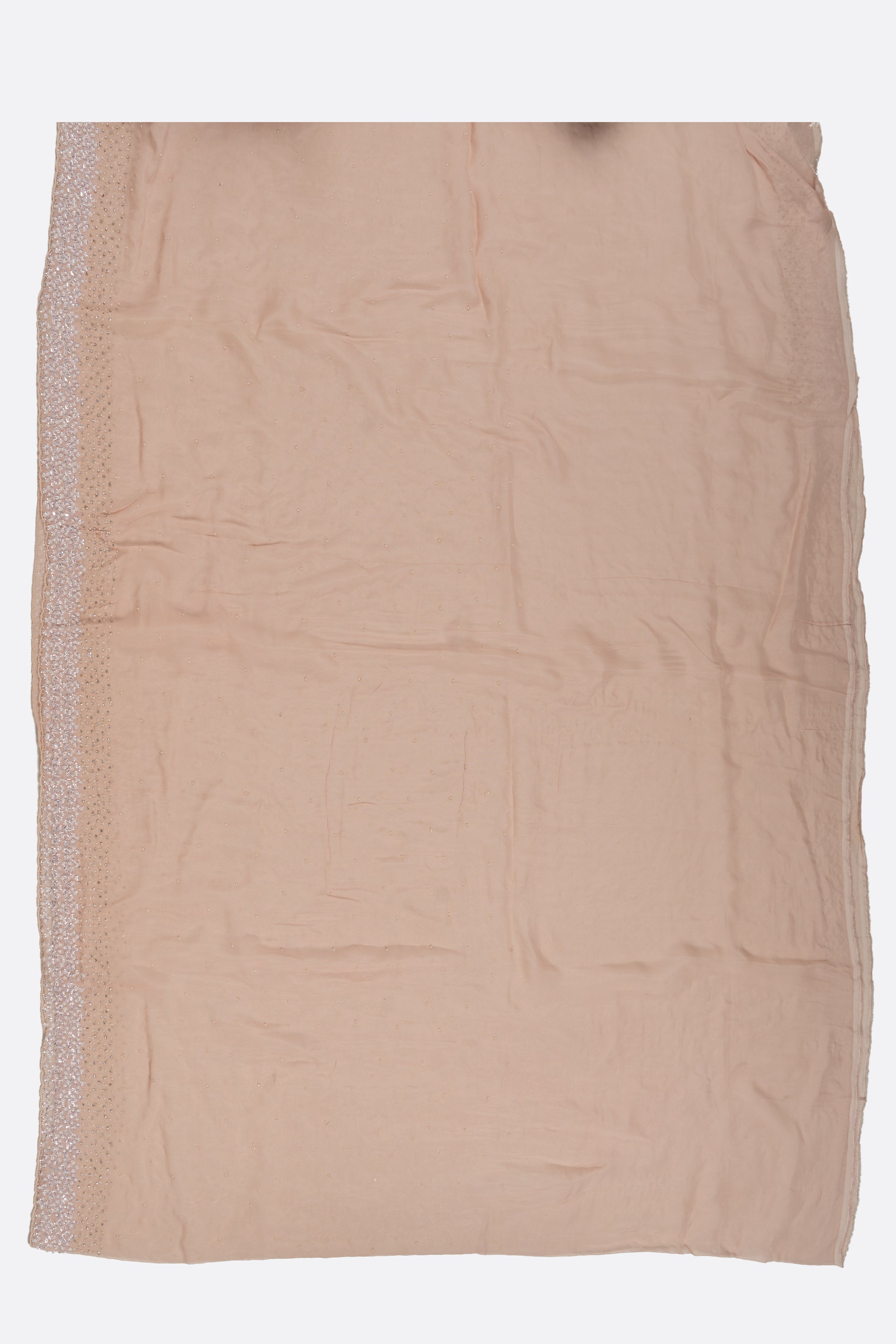 Beige Plain Kora Saree ES0218