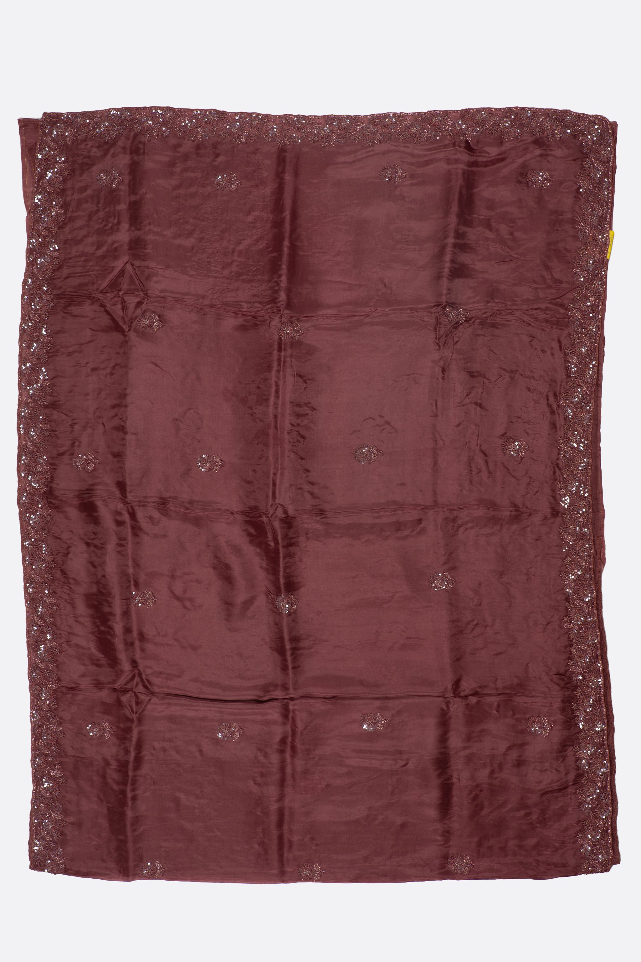 Mauve Pink Georgette Saree F00894