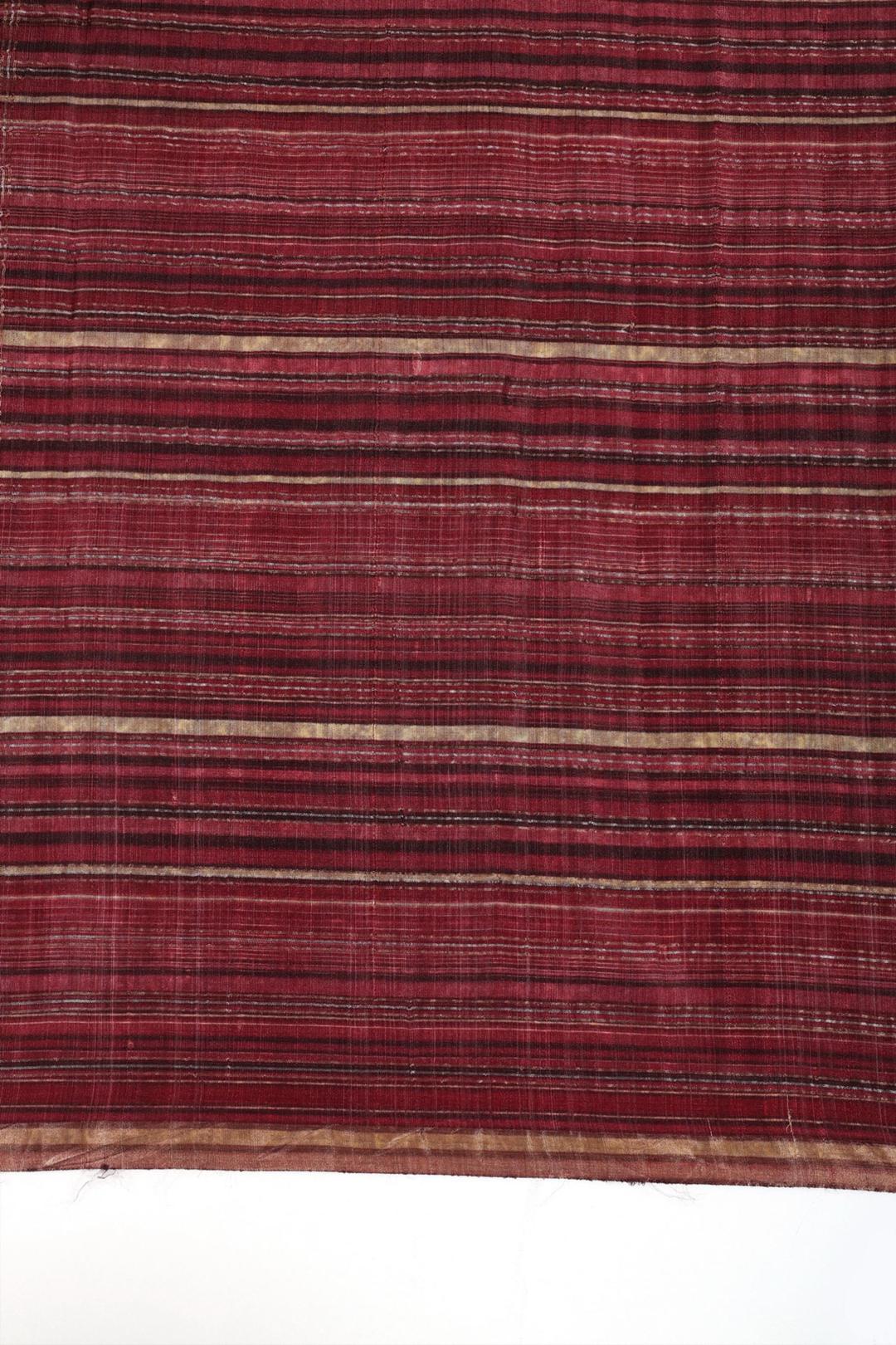 Red Multicolor Printed Tussar Saree F00697L