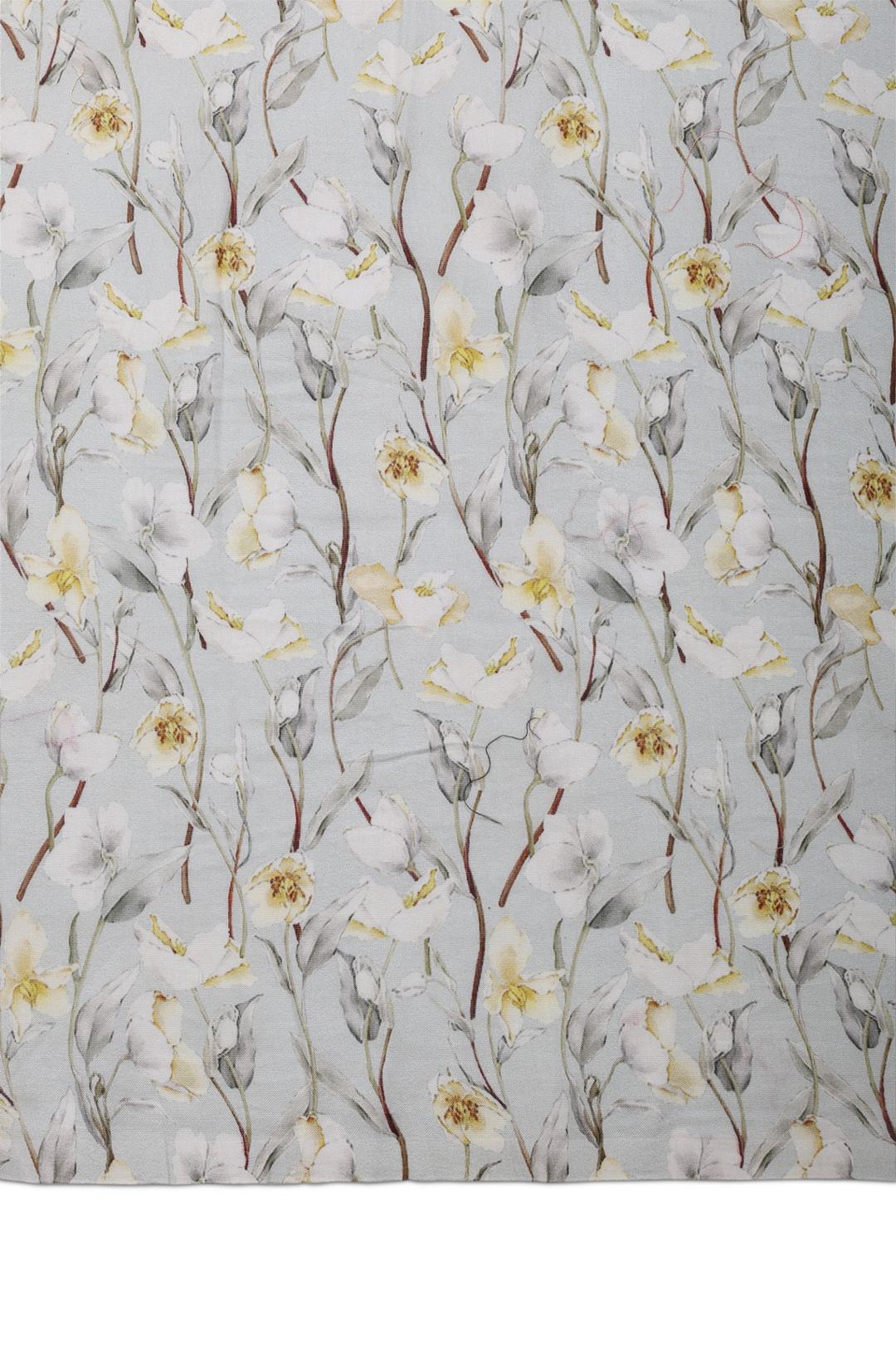 Green Printed Tussar Saree F00684C