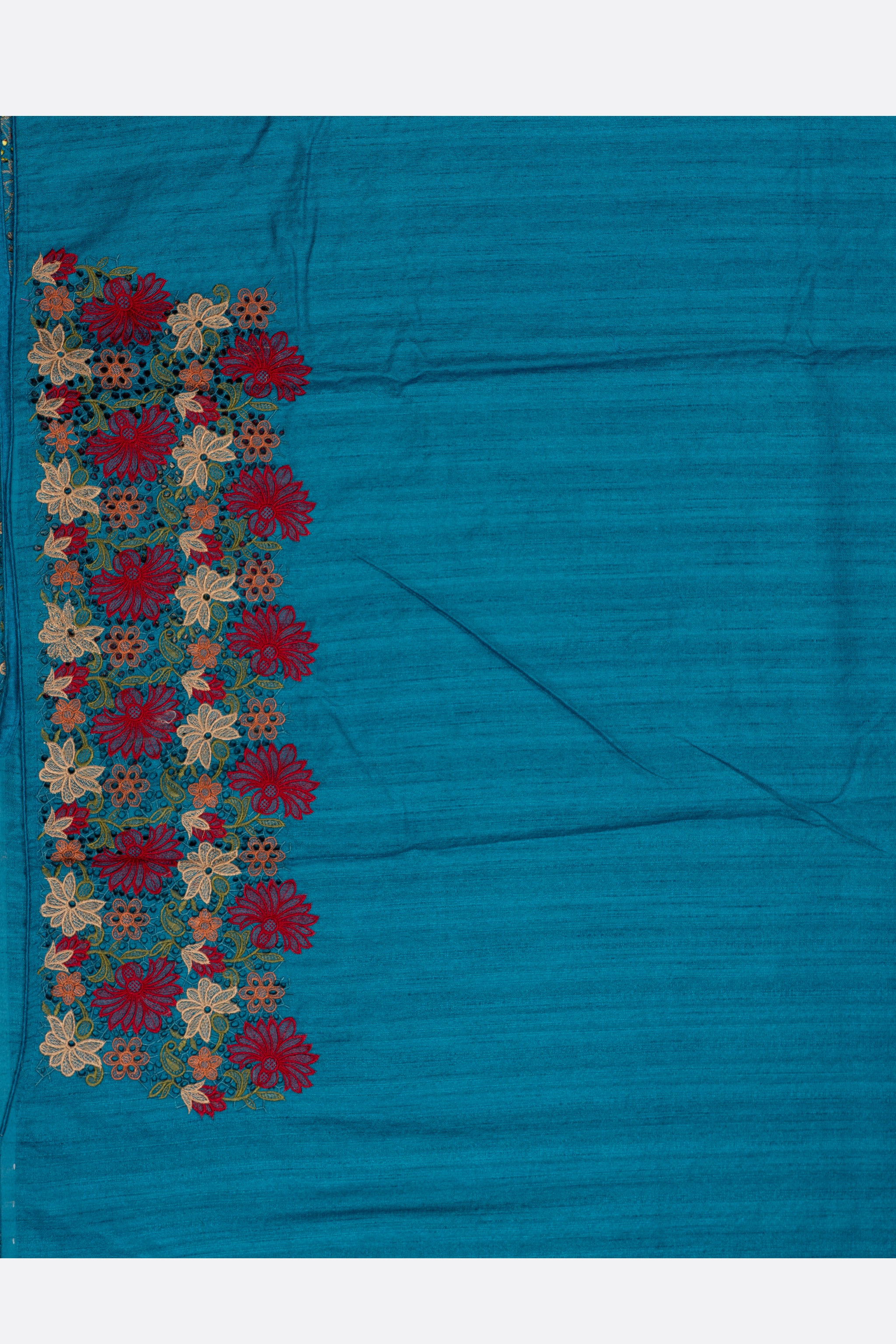 Blue Woven Art Tussar Saree AB0494