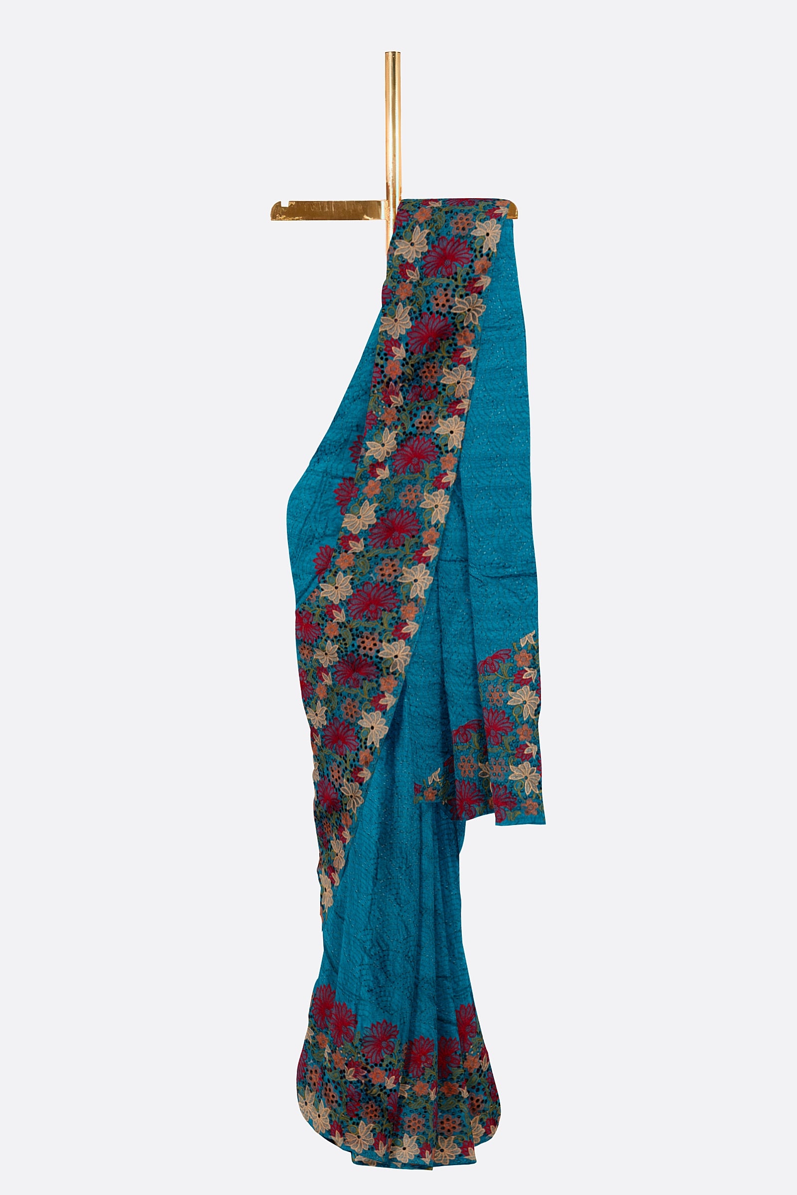 Blue Woven Art Tussar Saree AB0494