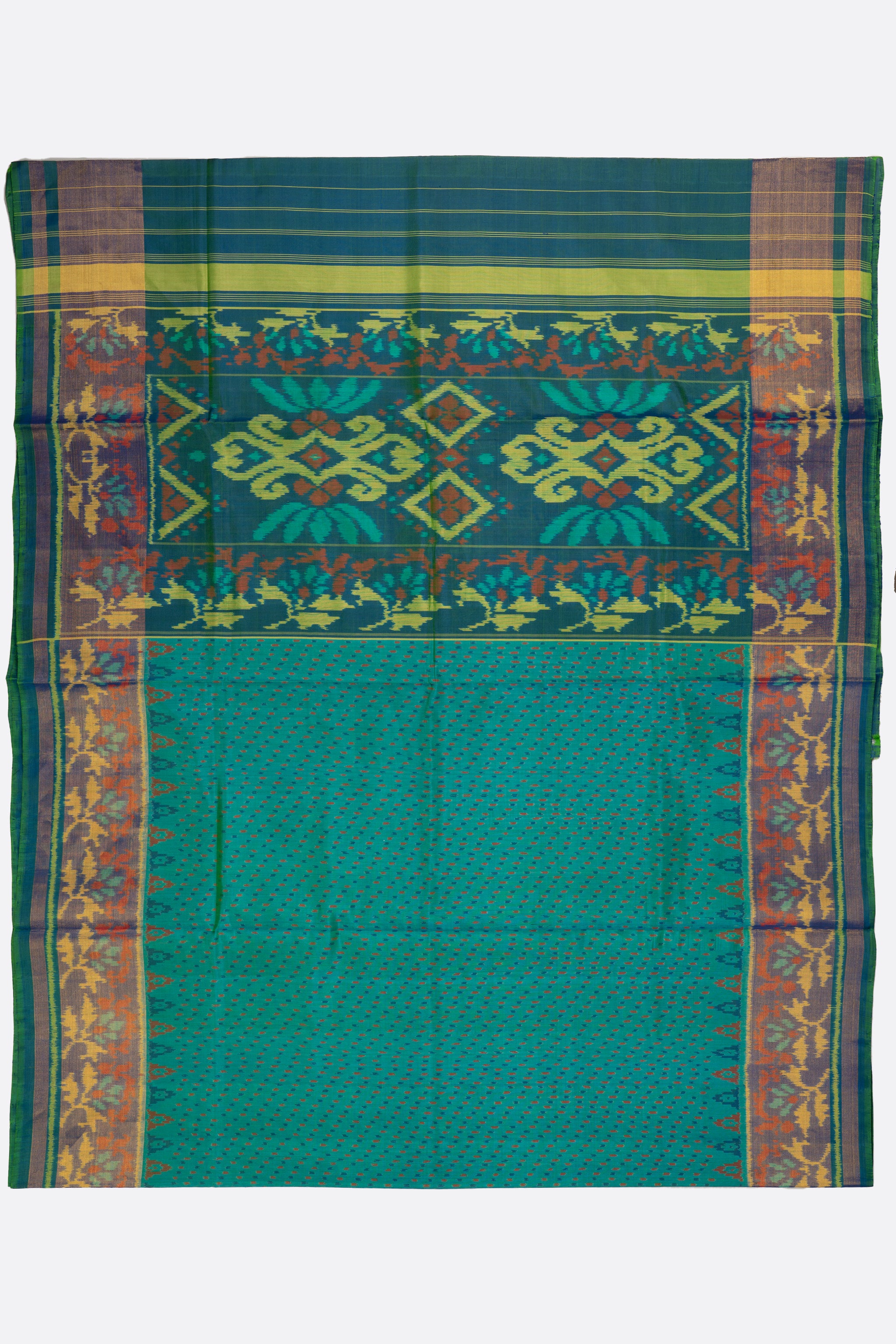 Blue Woven Patola Saree BS0035