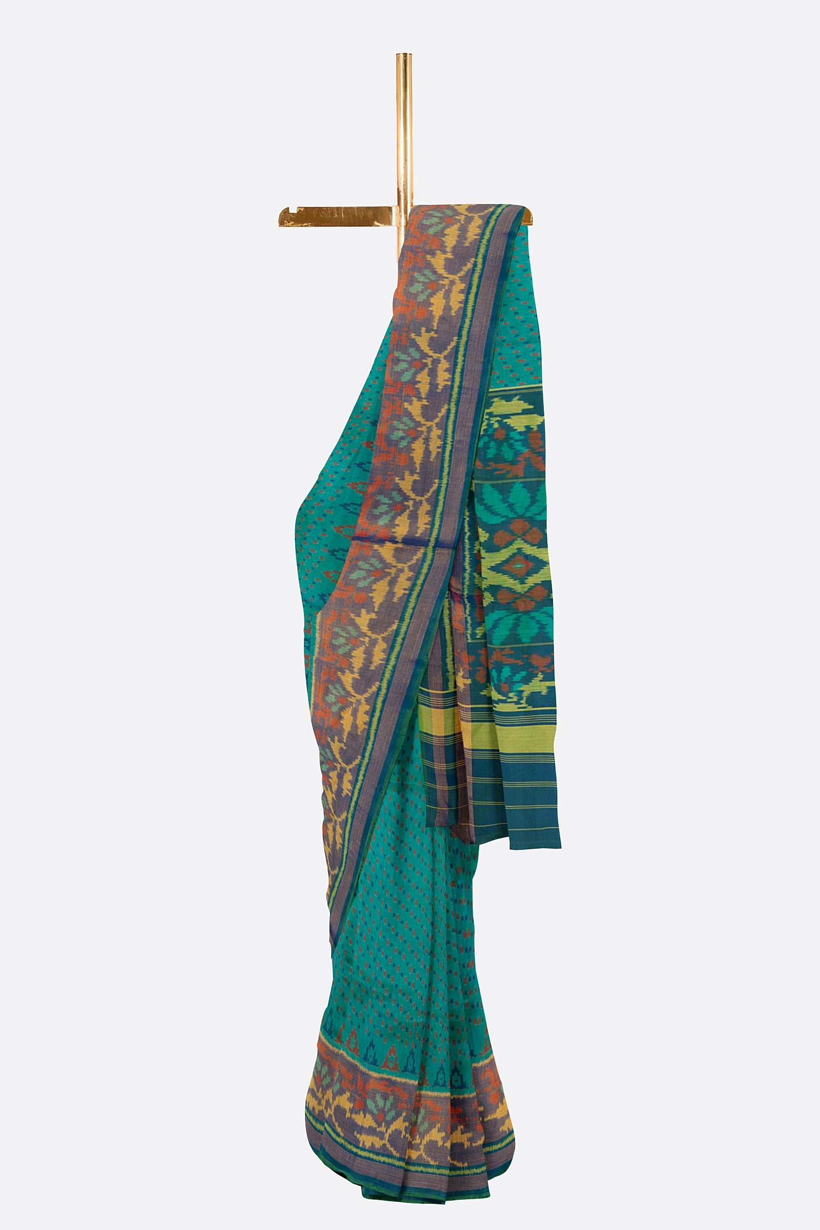 Blue Woven Patola Saree BS0035