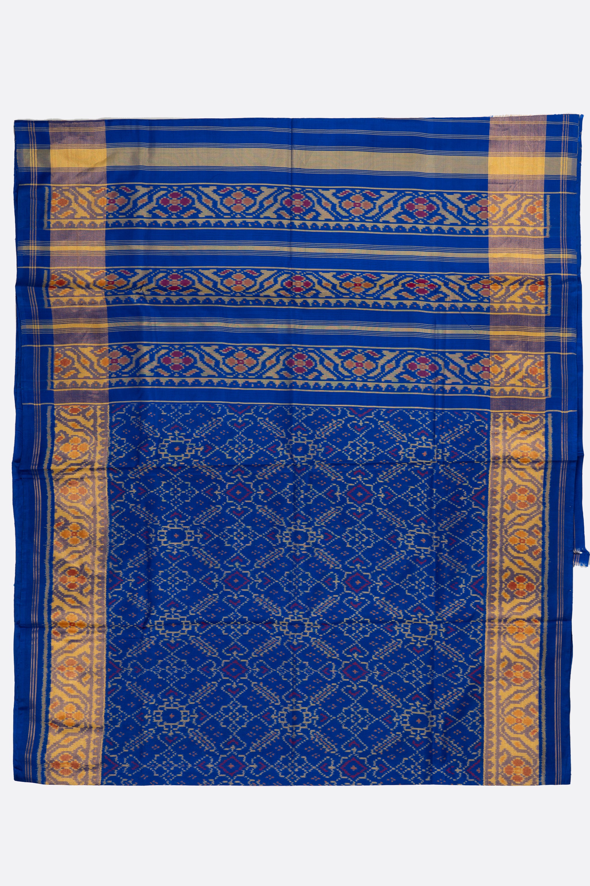 Blue Woven Pure Patola Saree ES1047