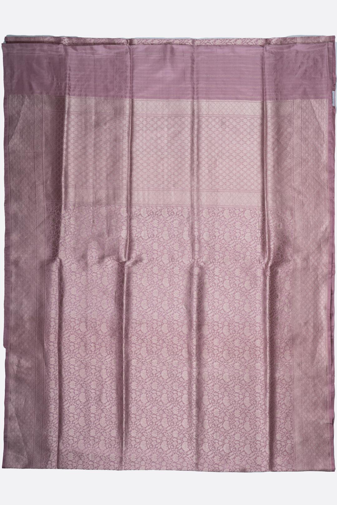 Dark Rose Woven Banaras ES0477