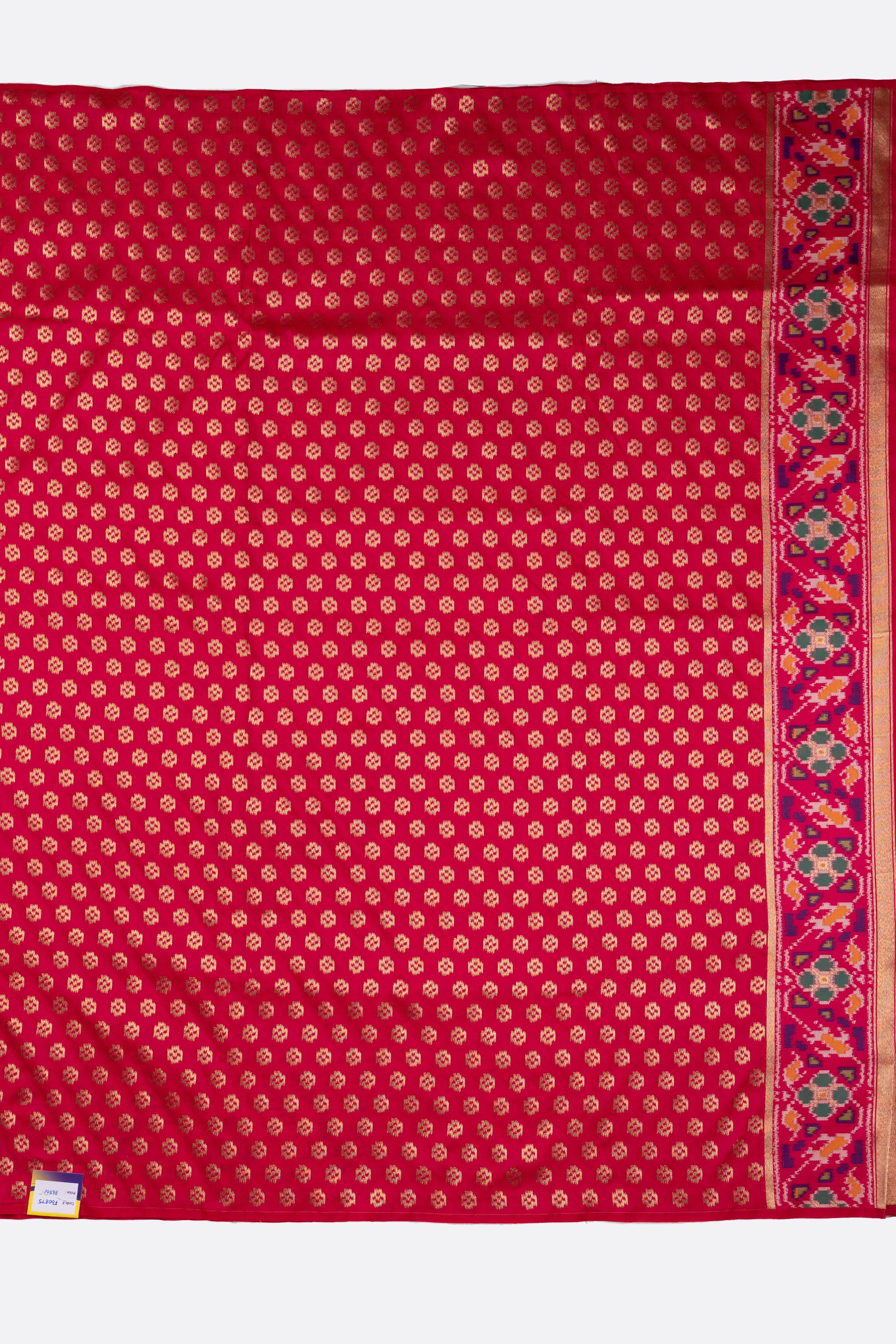 Green Woven Art Banaras Saree F00875