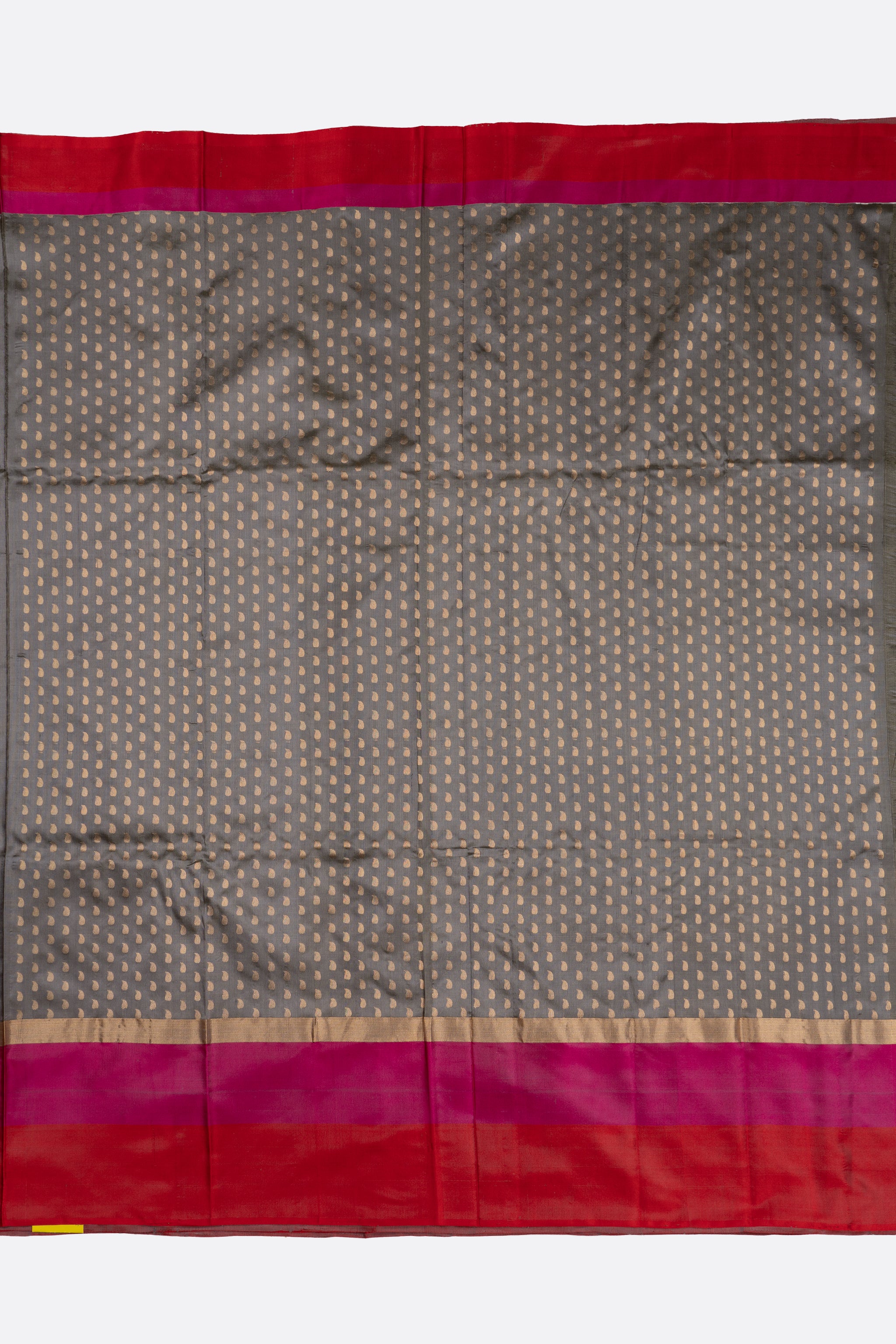 Grey Woven Banaras Saree 900945