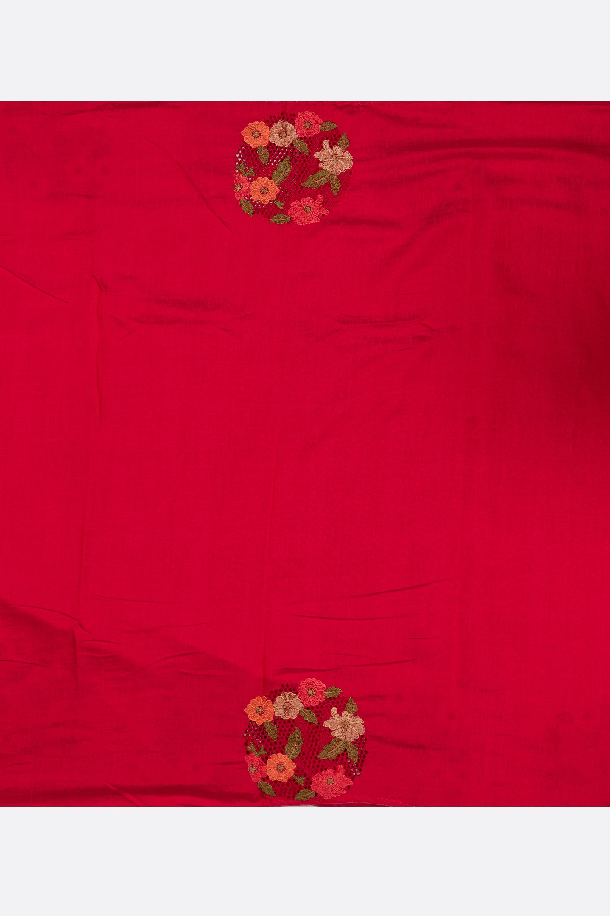 Maroon Woven Chiniya Saree AB0672