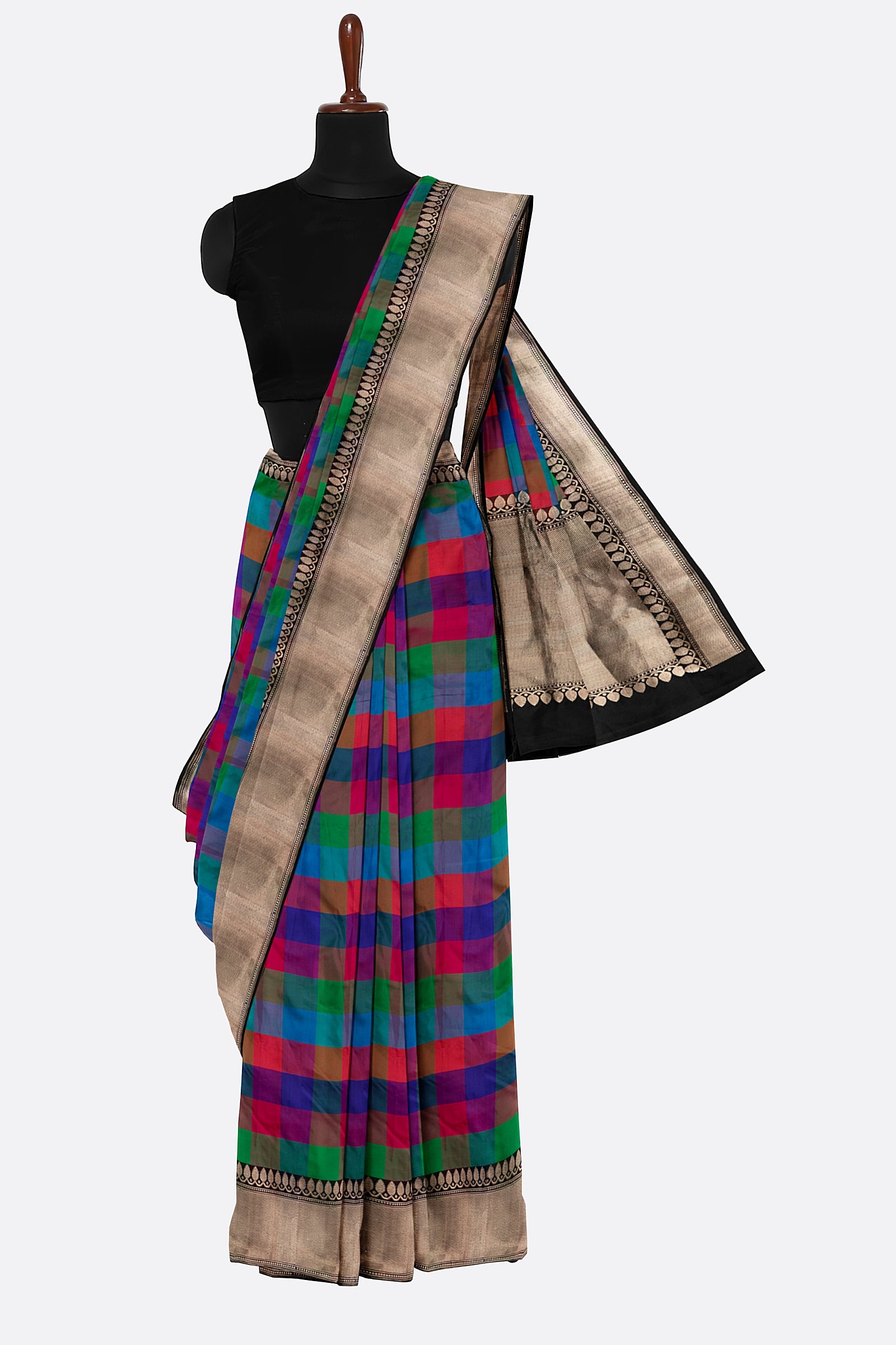 Multicolor Woven Banaras Saree 901532