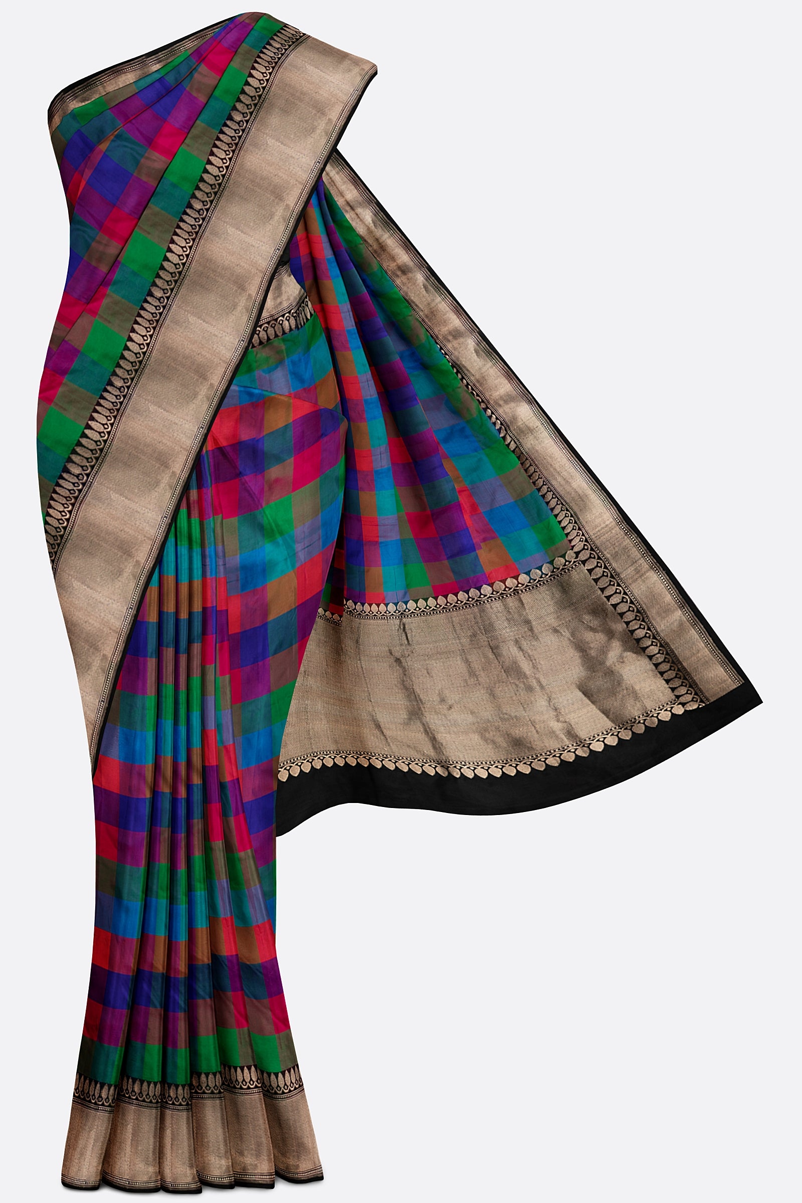 Multicolor Woven Banaras Saree 901532