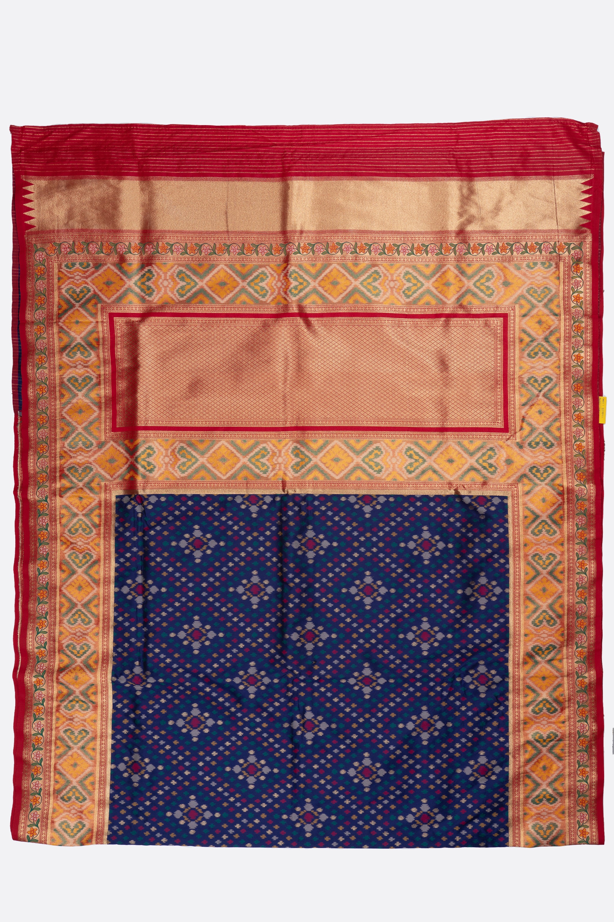 Navy Blue Woven Banaras Saree ES1042