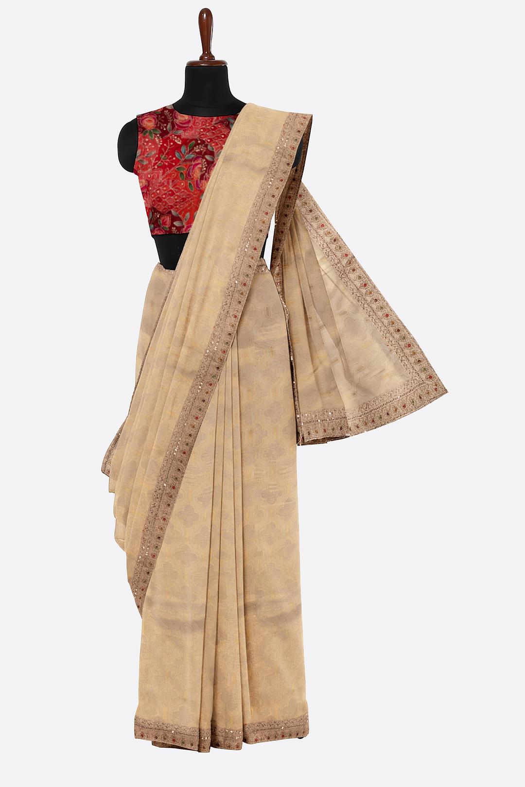 Off White Plain Tissue F01109