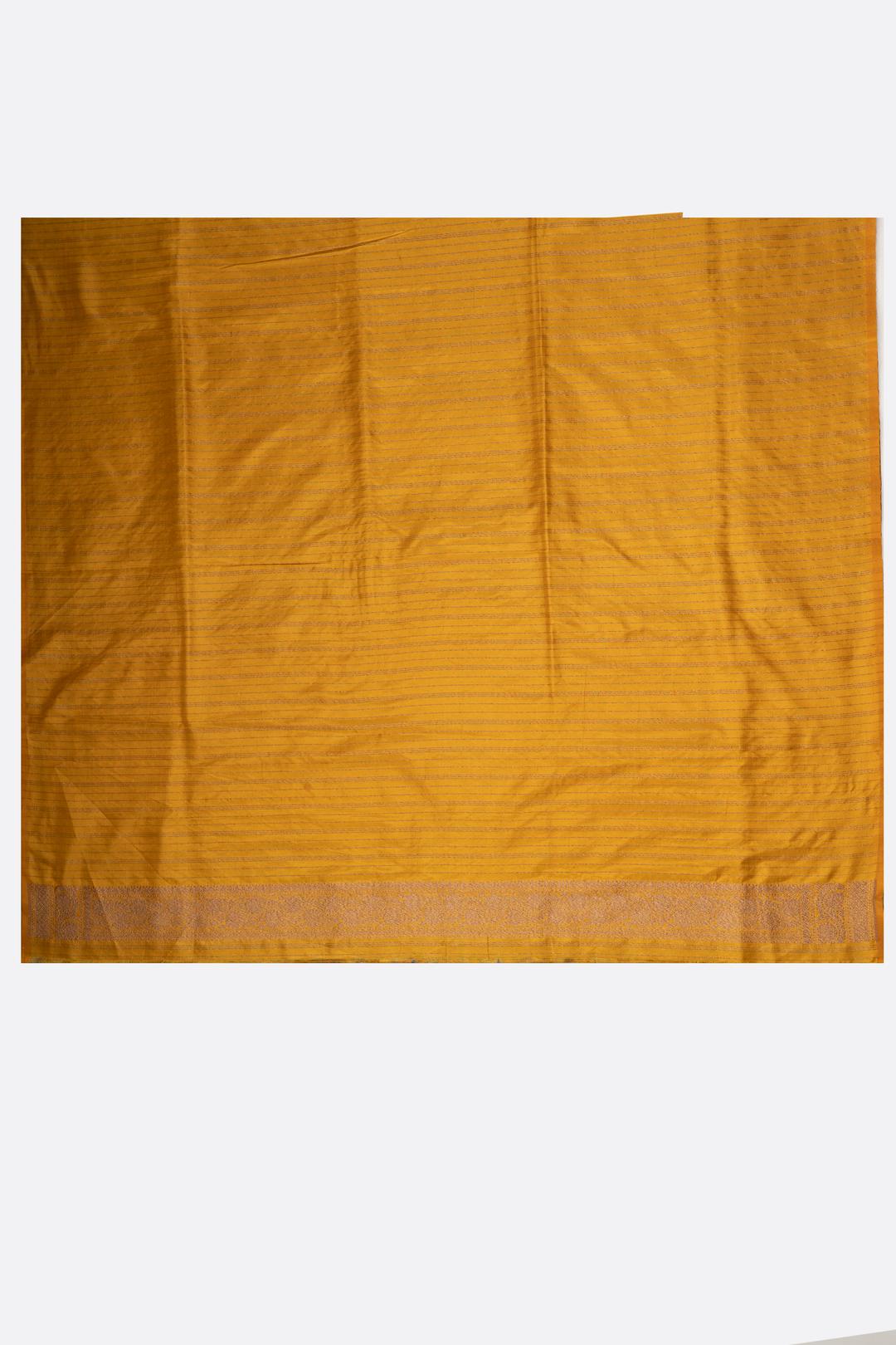 Peacock Blue Woven Banaras Saree ES0474