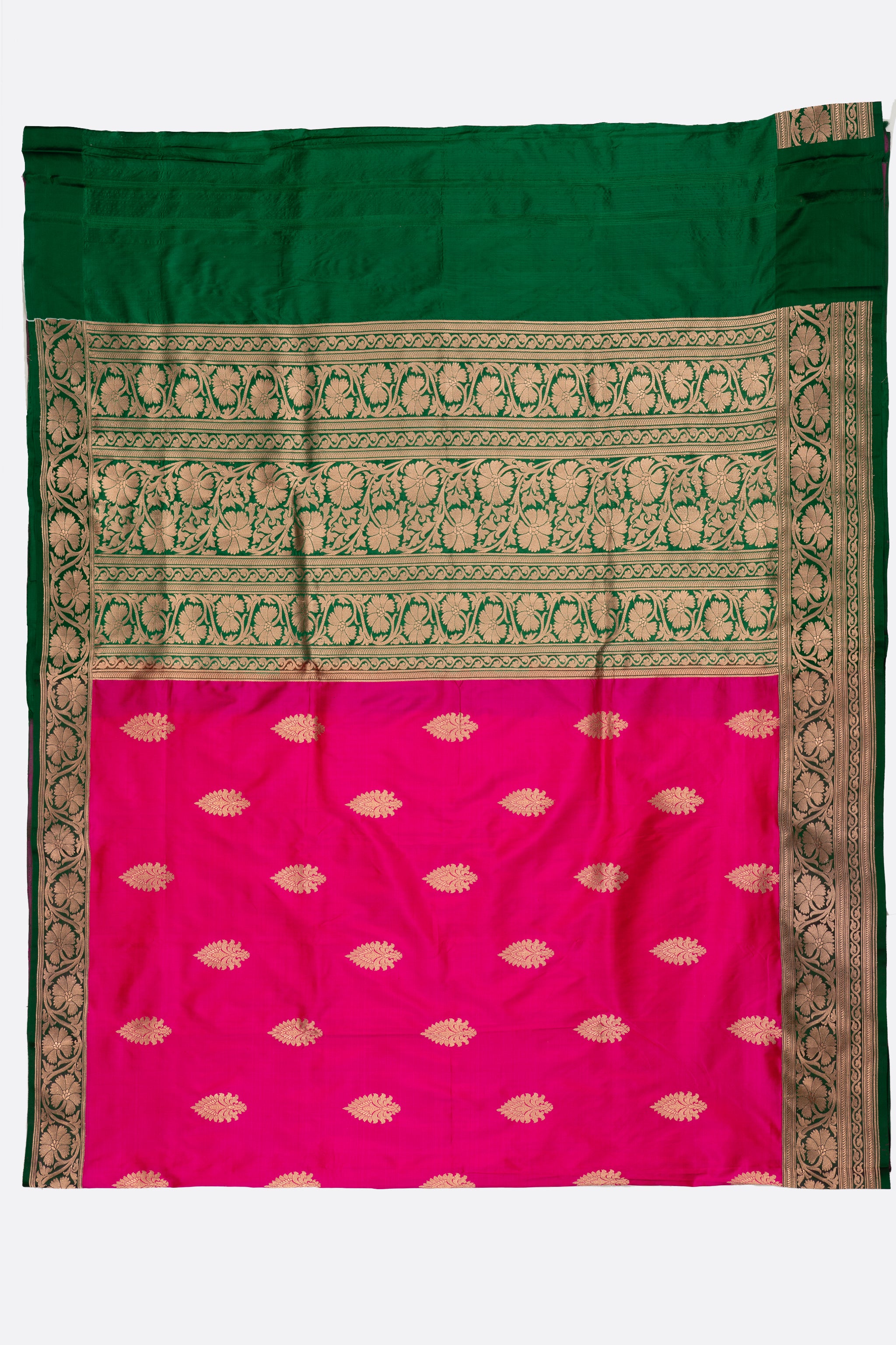 Pink Woven Banaras Saree BS0976