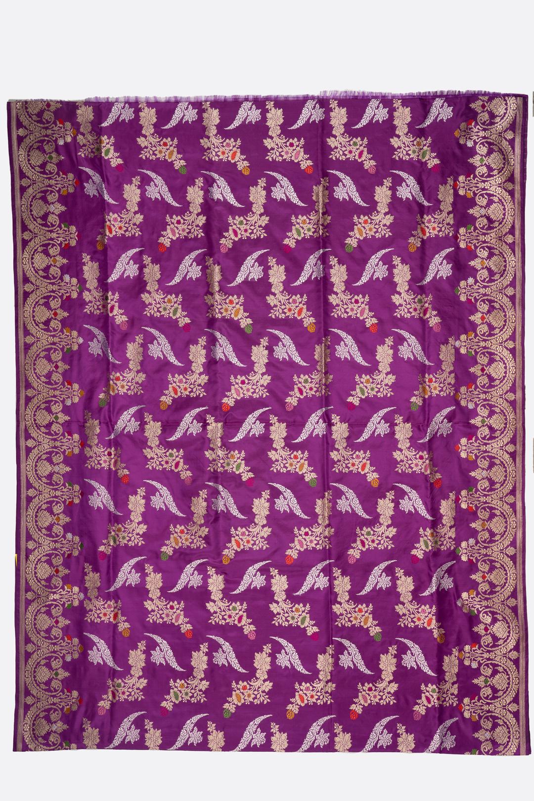 Pink Woven Banaras Saree F00209