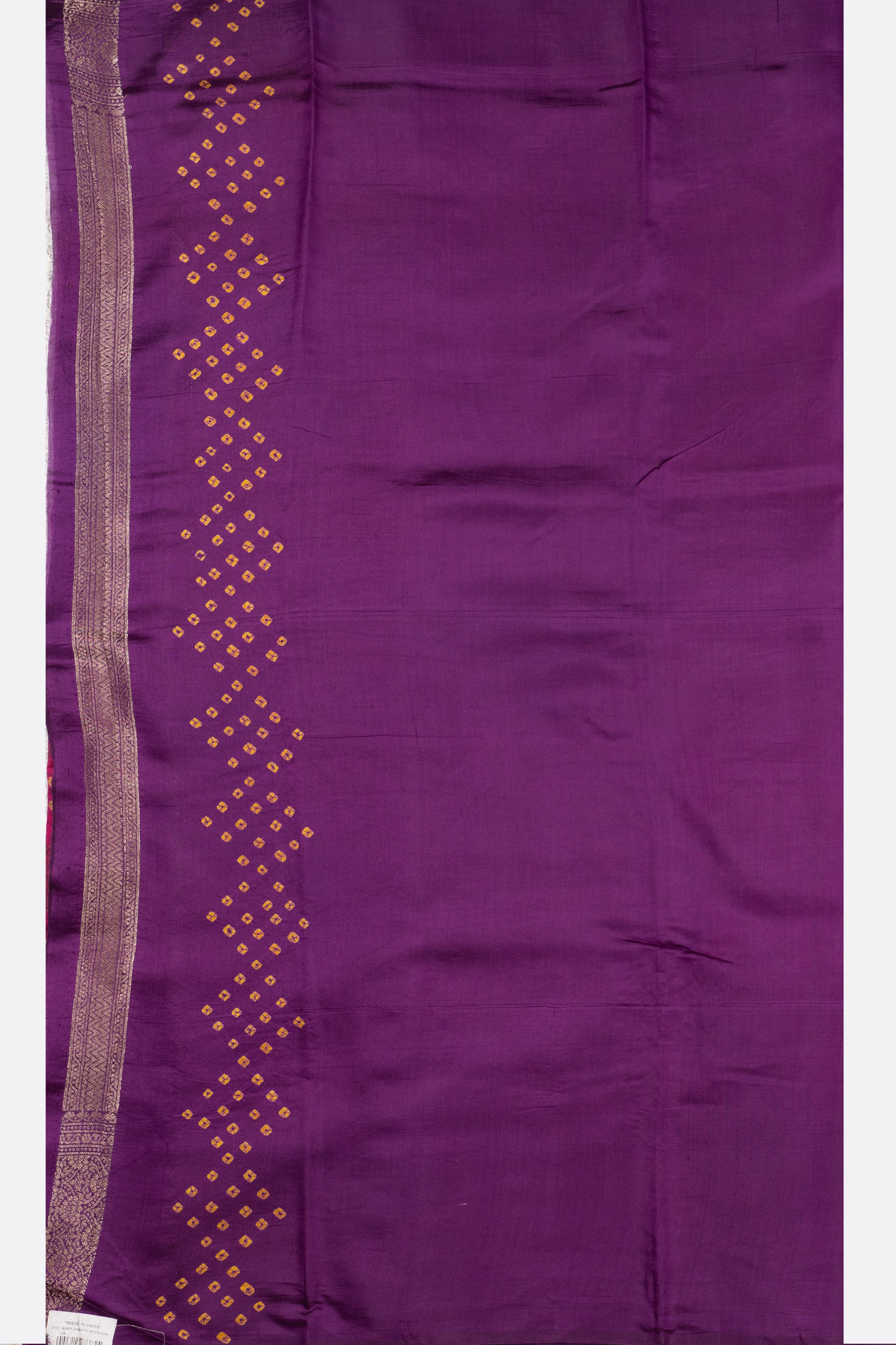 Pink Woven Chiniya Saree ES1147