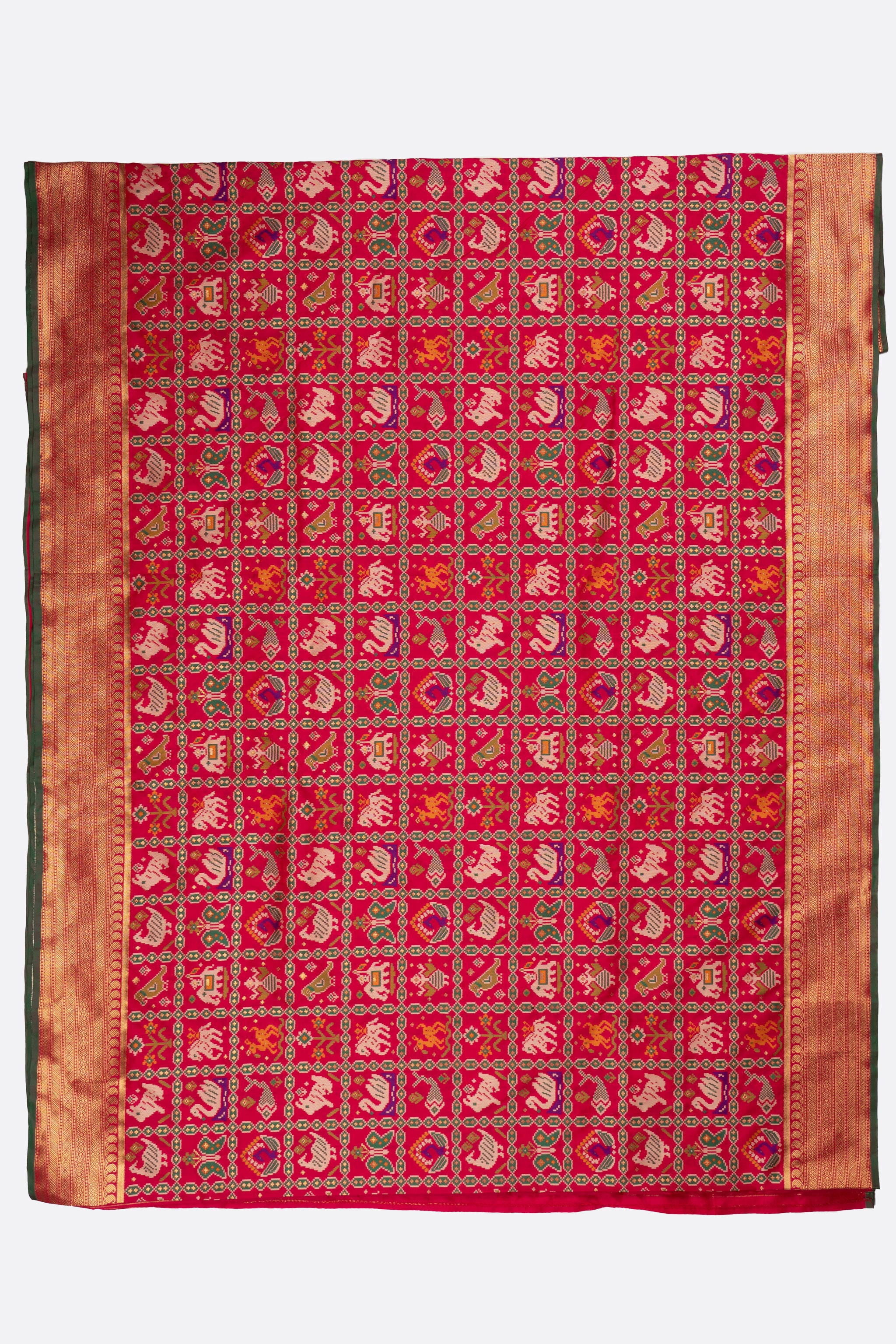 Red Woven Banaras Saree ES0177