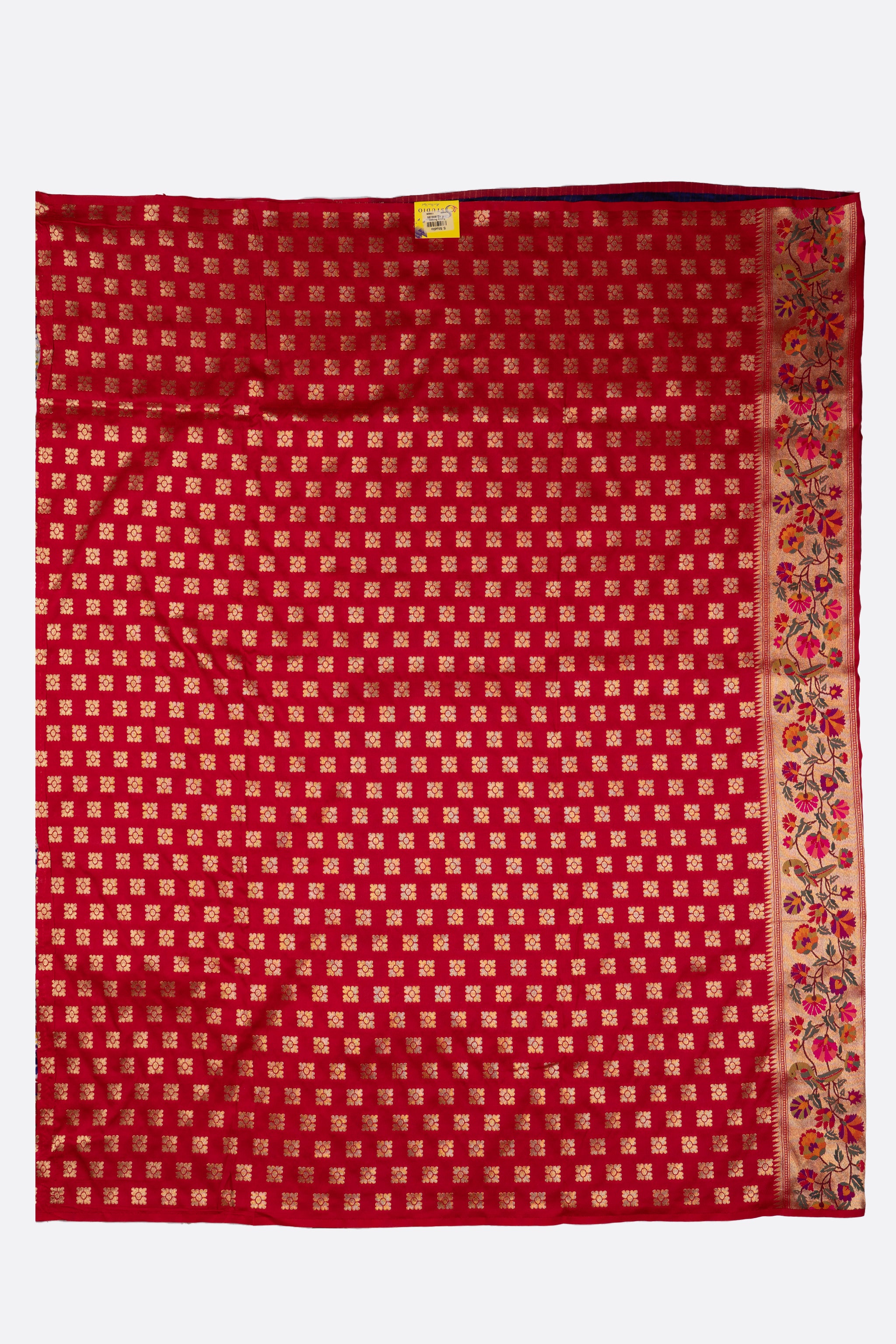Violet Woven Patola Saree F00880