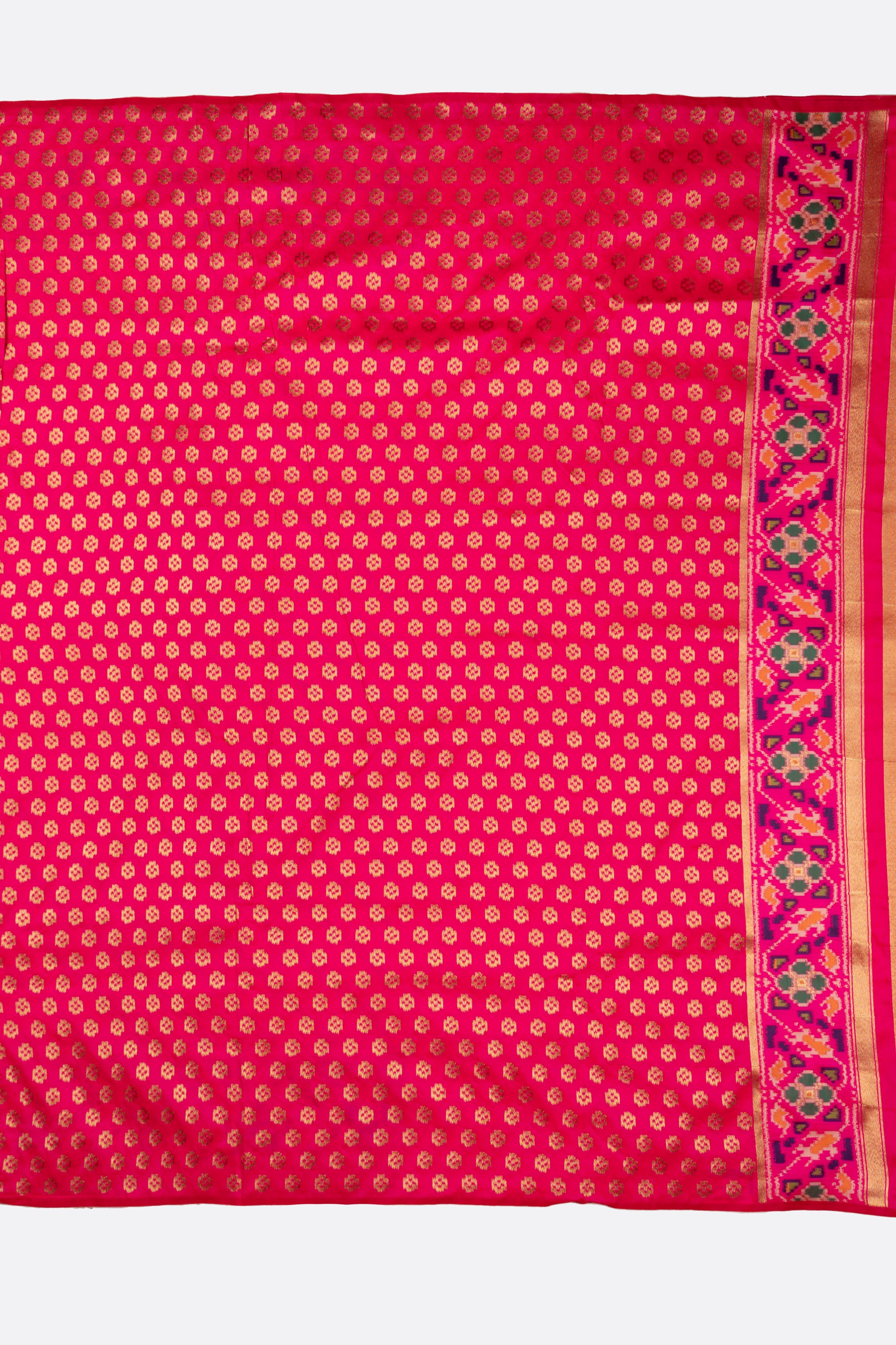 Yellow Woven Art Banaras Saree F00875