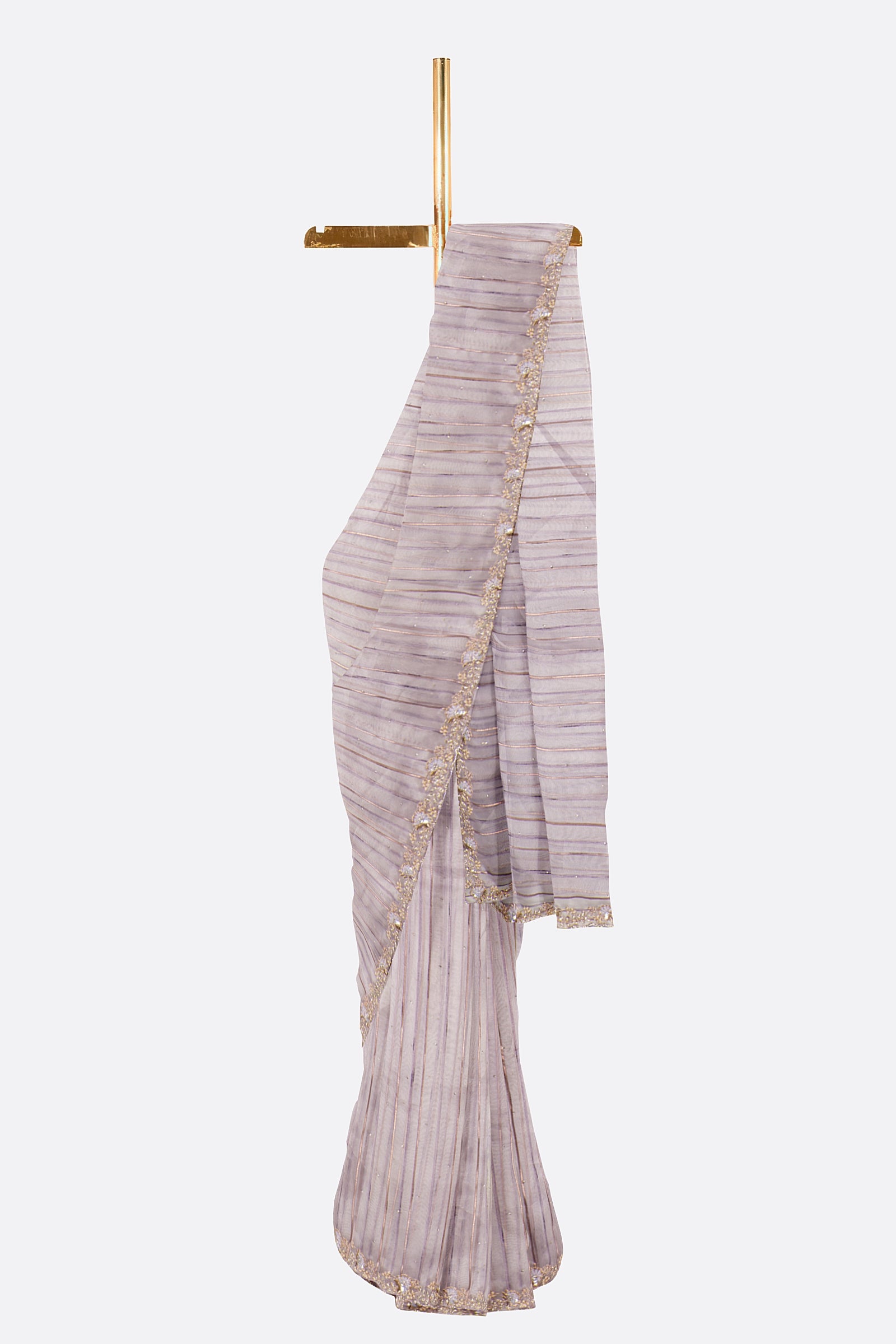 Lavender Kora Saree ES0075