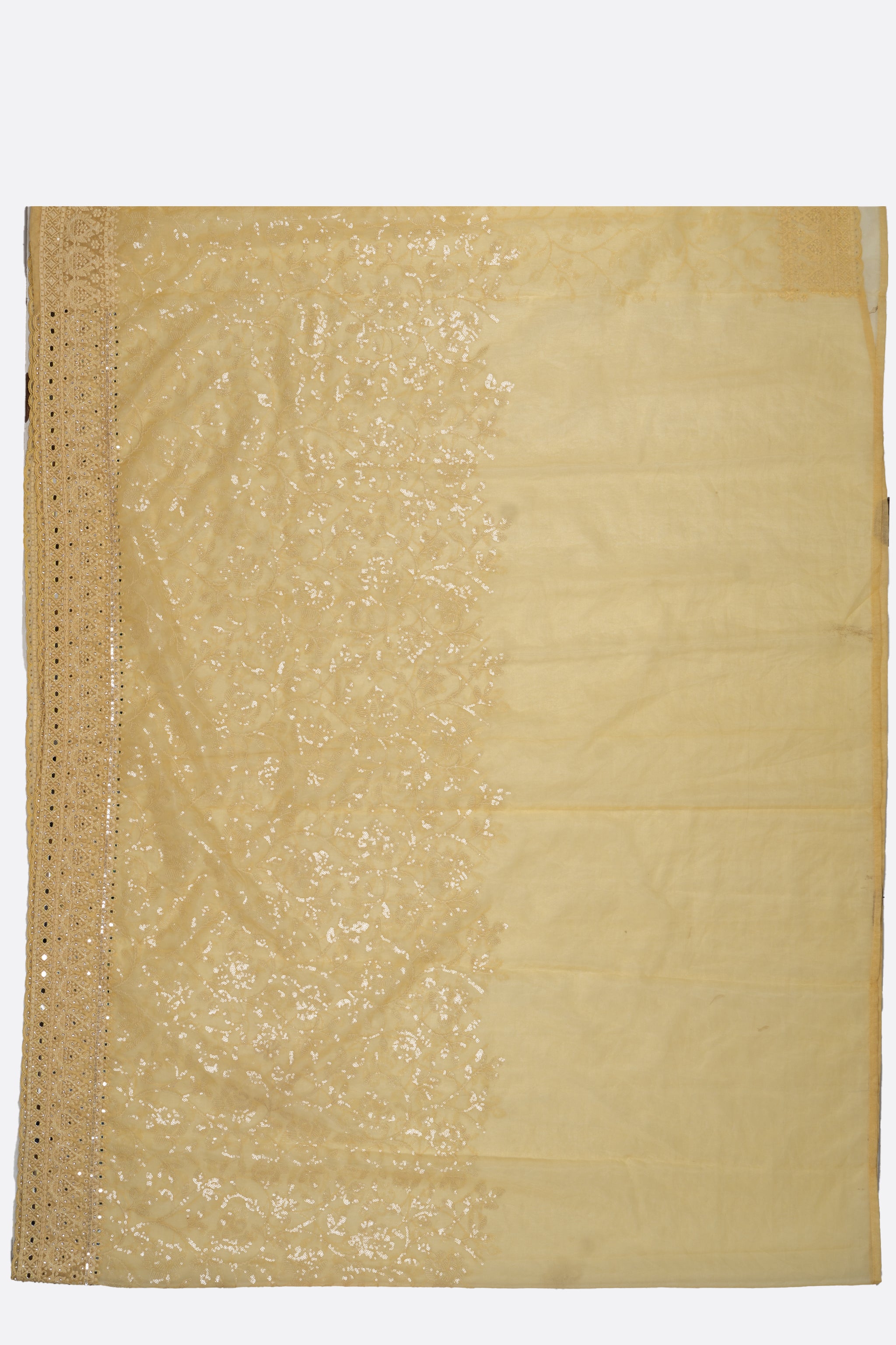 Yellow Embellished Kora F00928