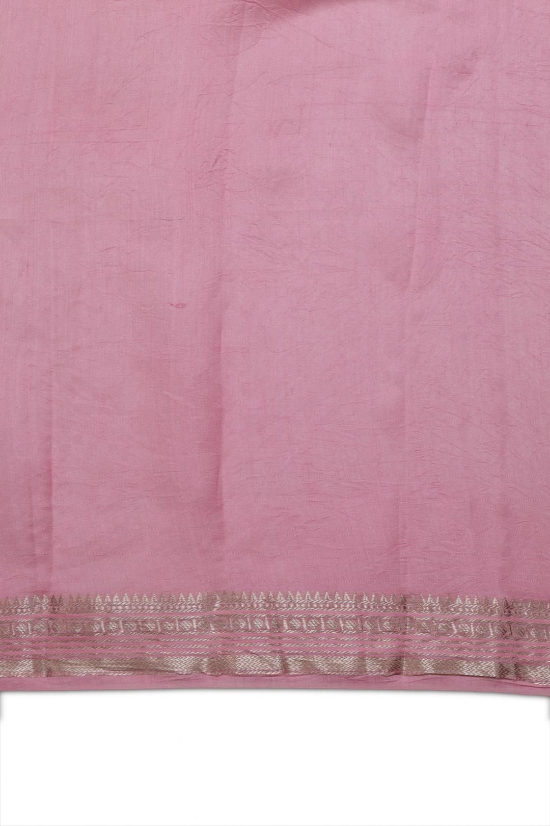 Blue Embroidered Organza Saree ES1302