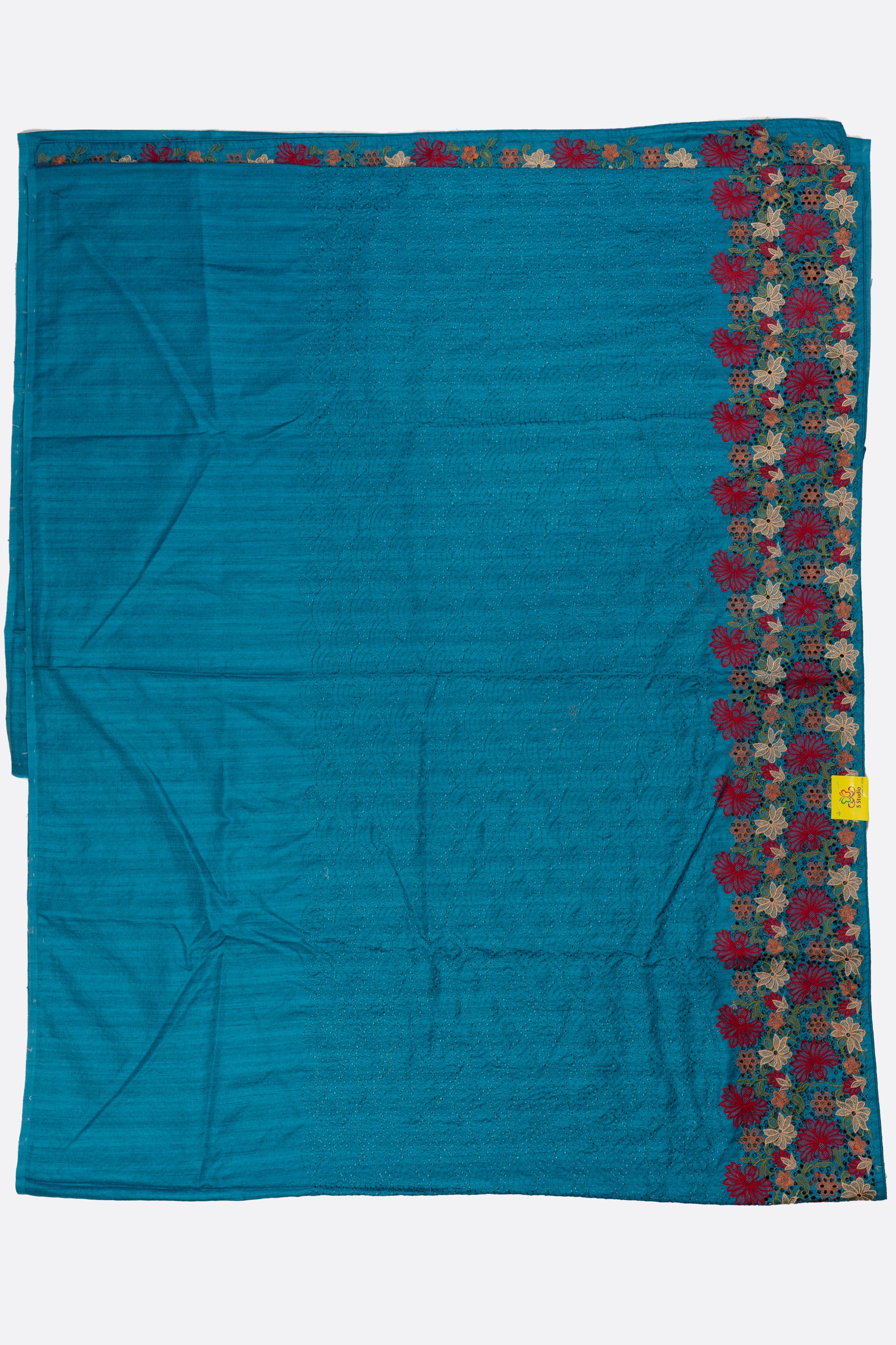 Blue Woven Art Tussar Saree AB0494