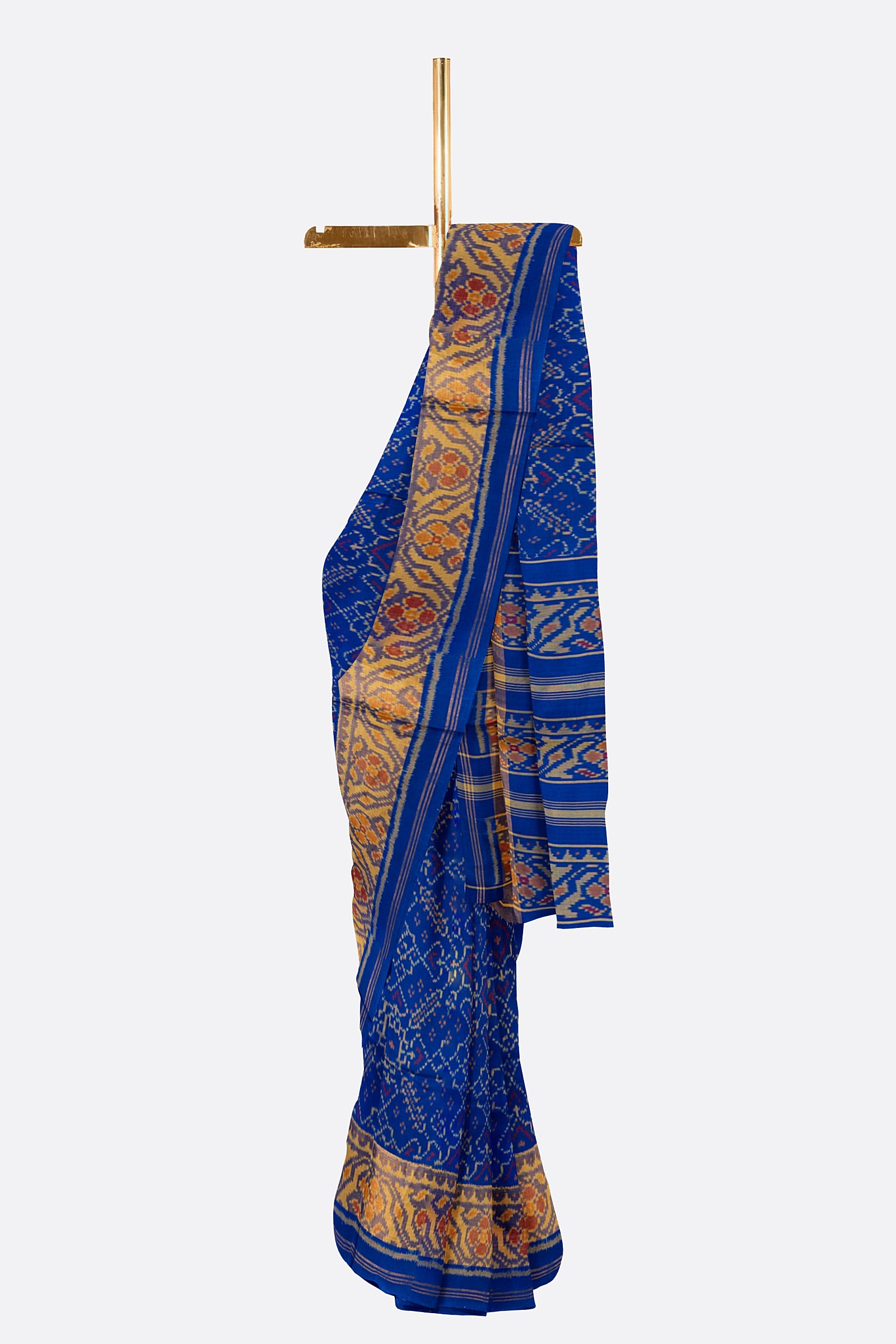 Blue Woven Pure Patola Saree ES1047