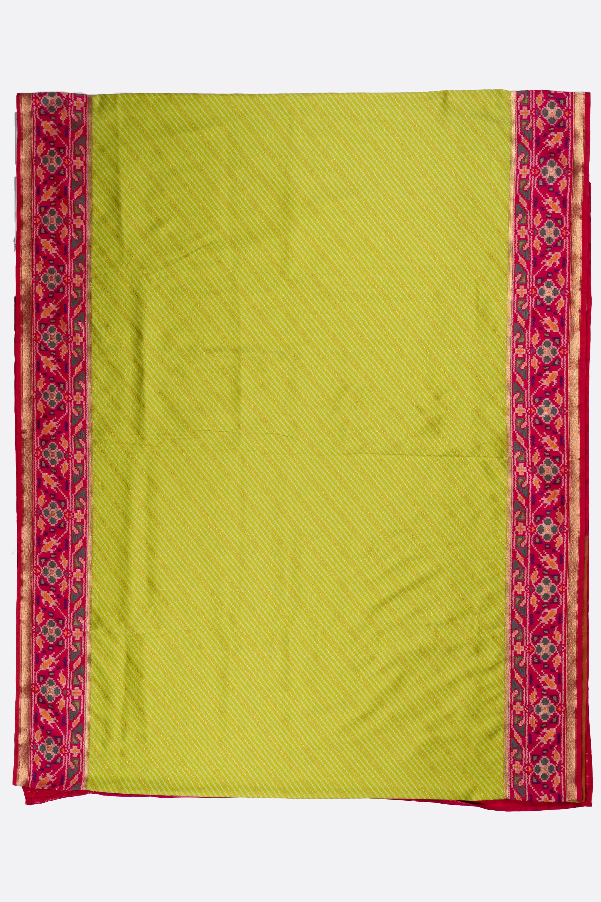 Green Woven Art Banaras Saree F00875
