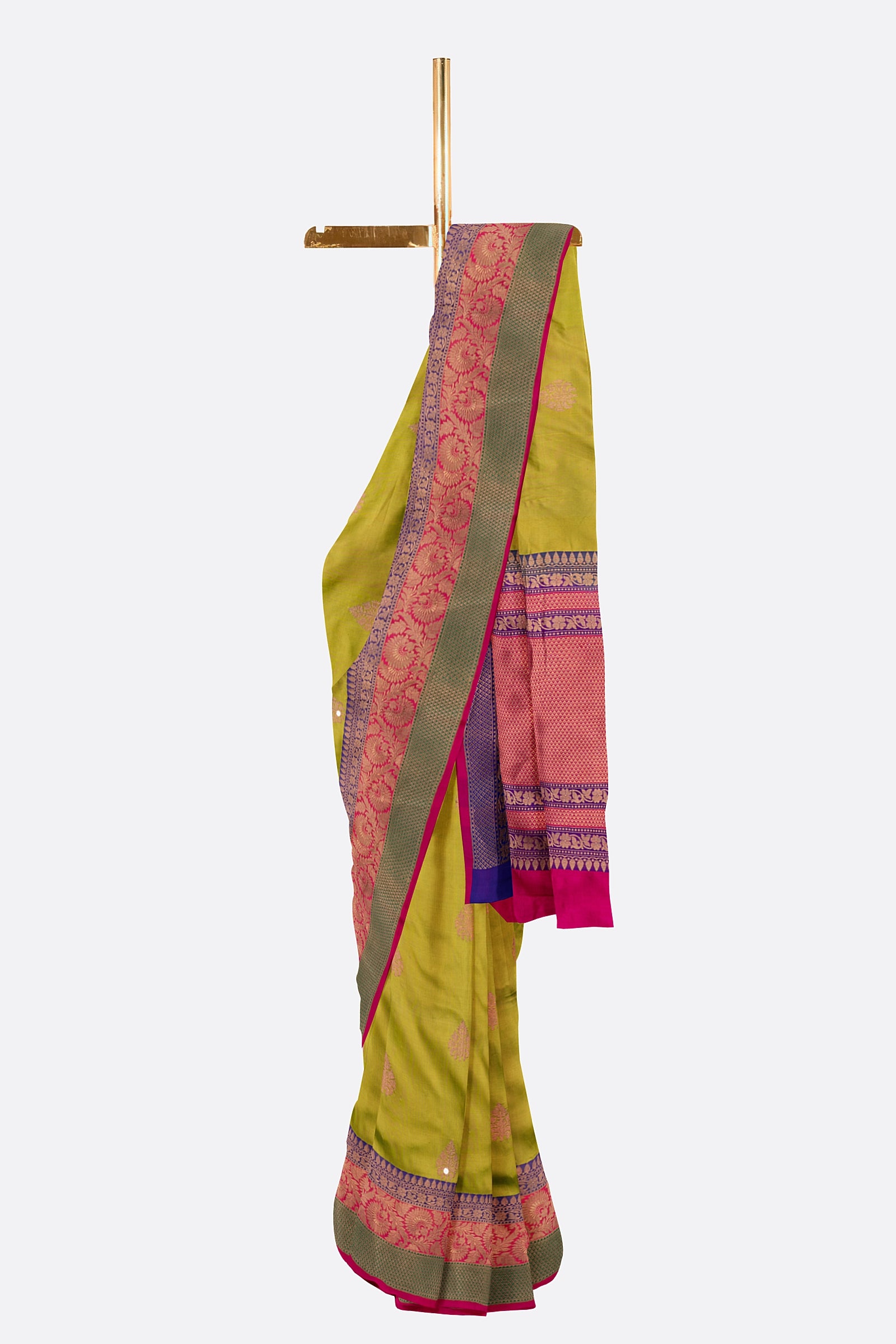 Green Woven Banaras Saree 900948