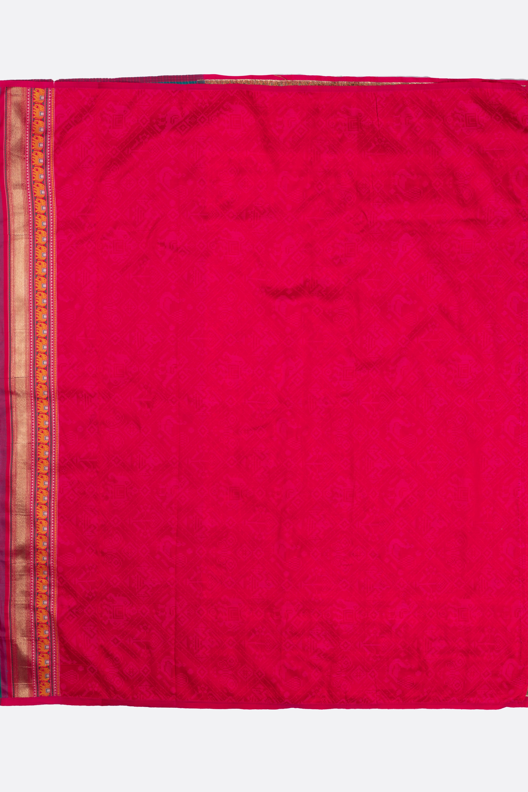 Green Woven Banaras Saree ES1204