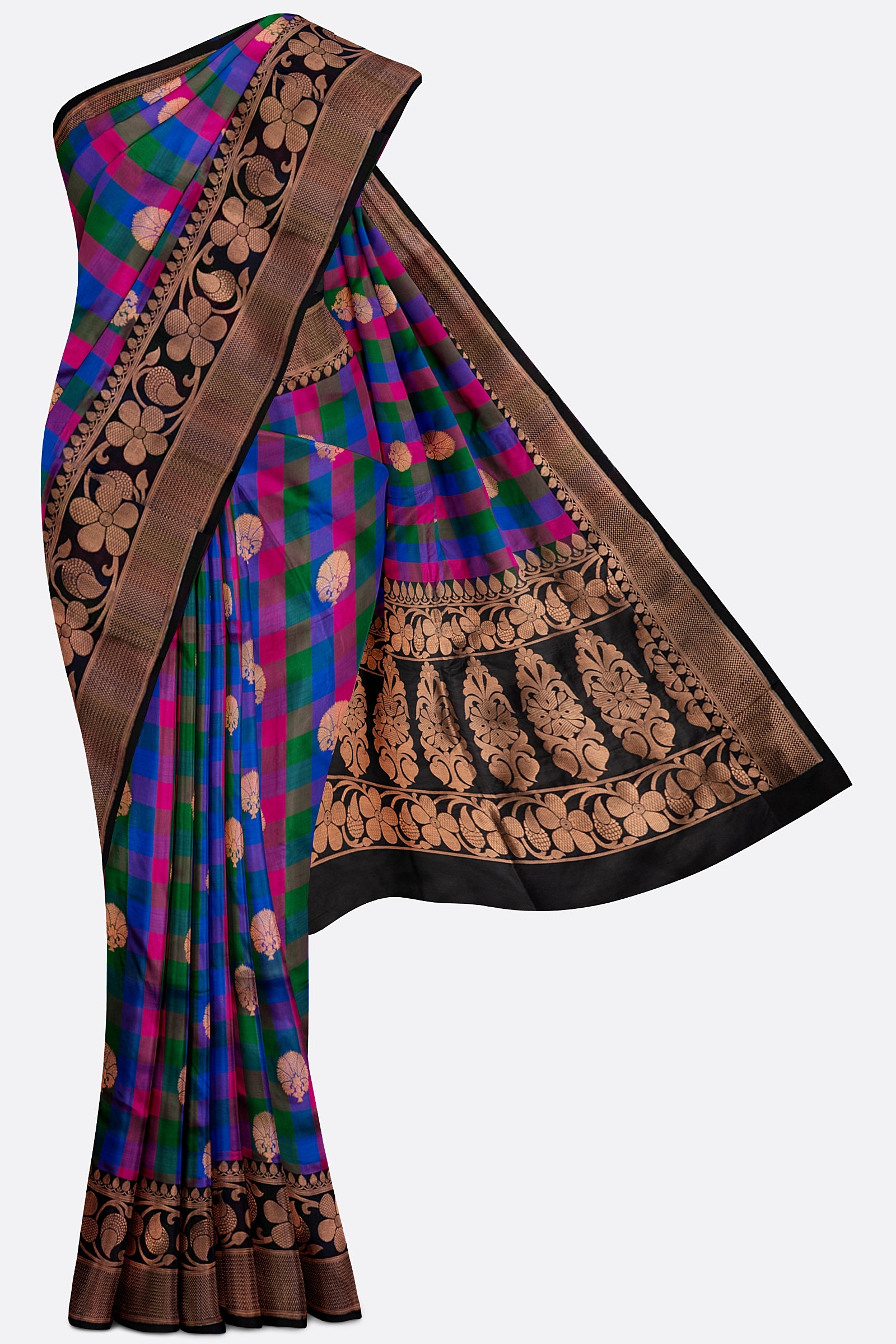 Multicolor Woven Banaras Saree 903027