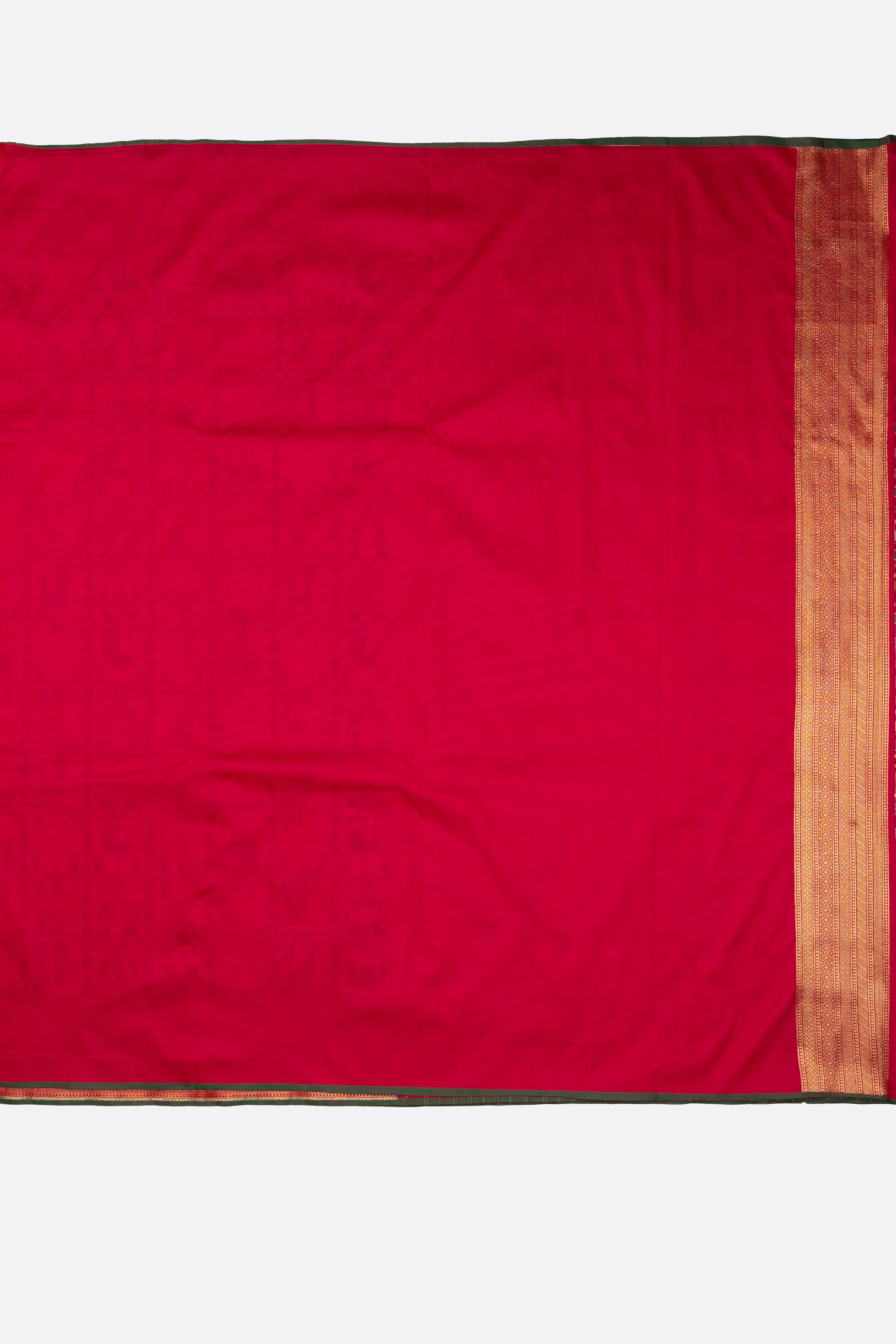 Red Woven Banaras Saree ES0177