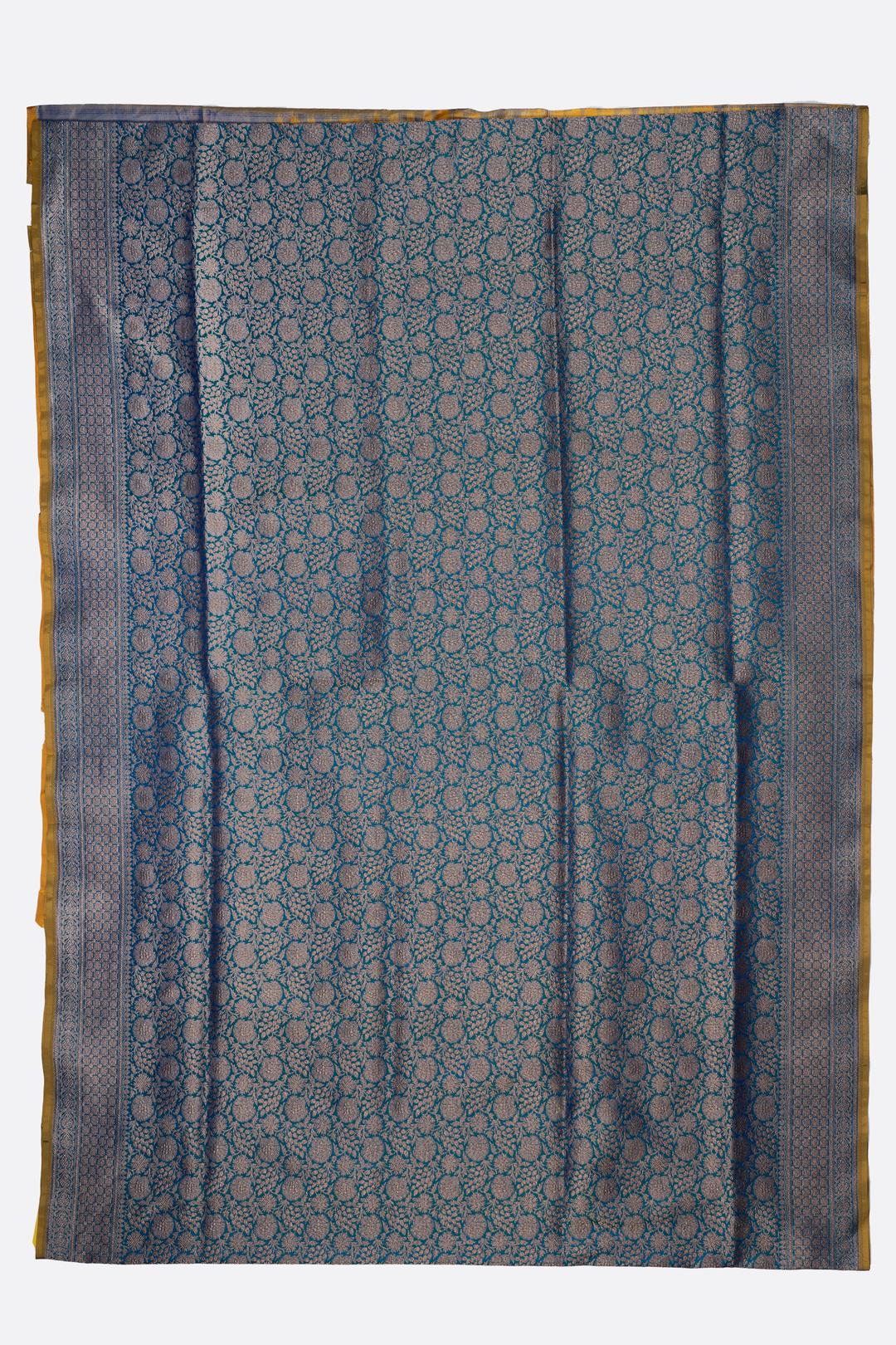 Royal Blue Woven Banaras Saree ES0474