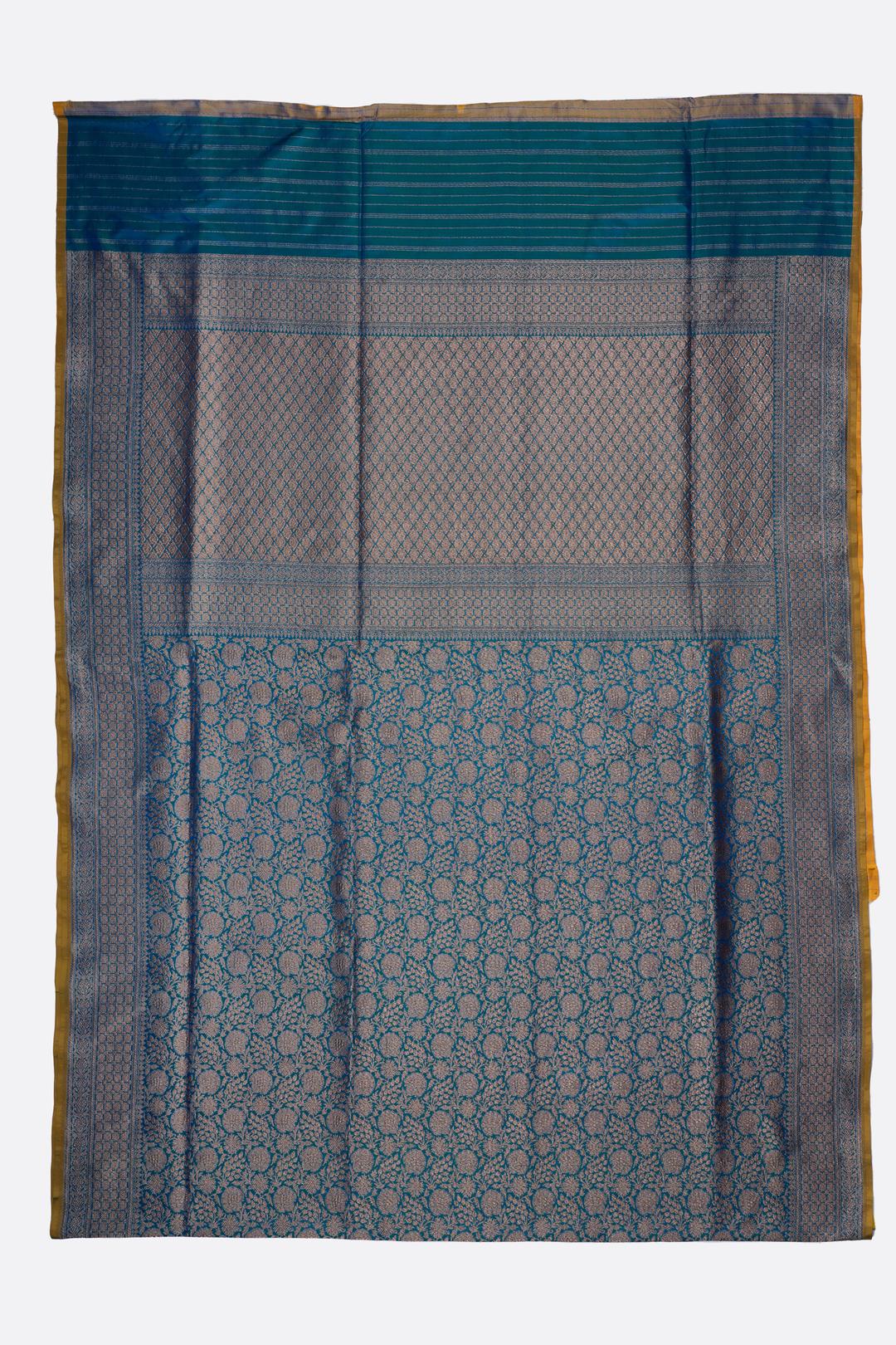 Royal Blue Woven Banaras Saree ES0474
