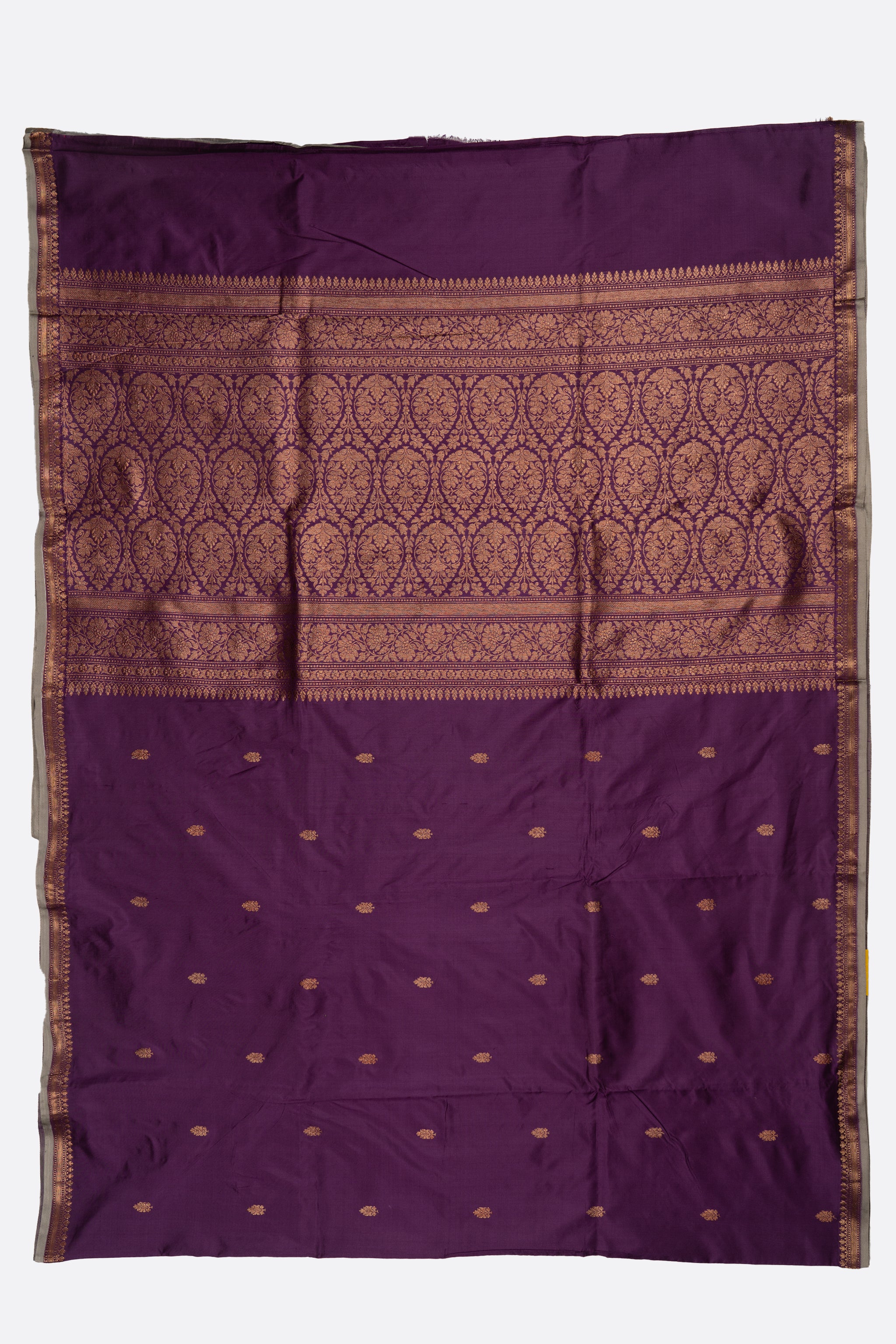 Violet Woven Banaras Saree AB0711