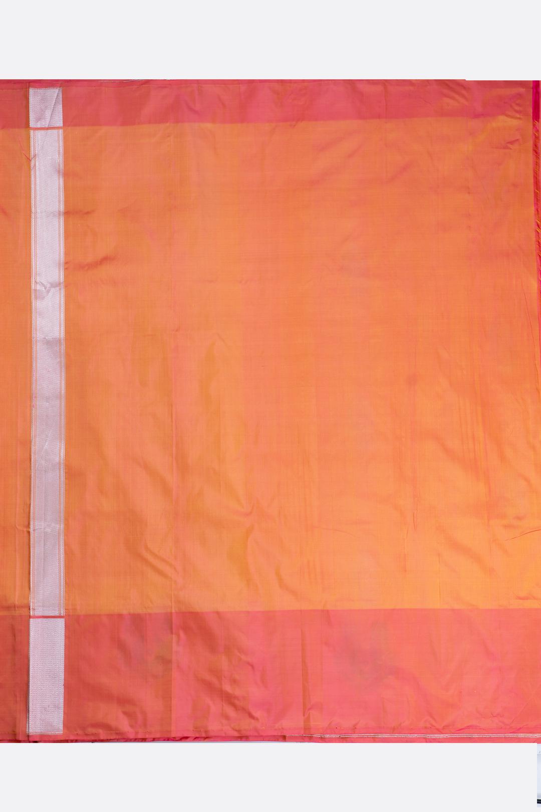 Yellow Woven Banaras Saree BS1147